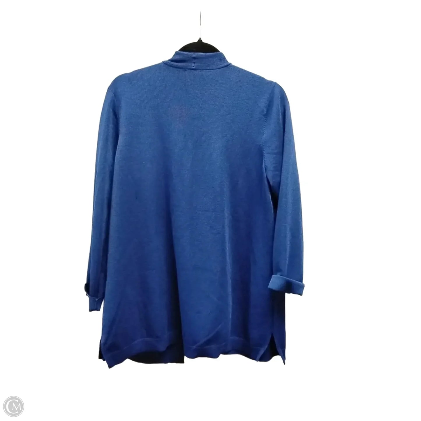 Sweater Cardigan By Jones New York In Blue, Size: S