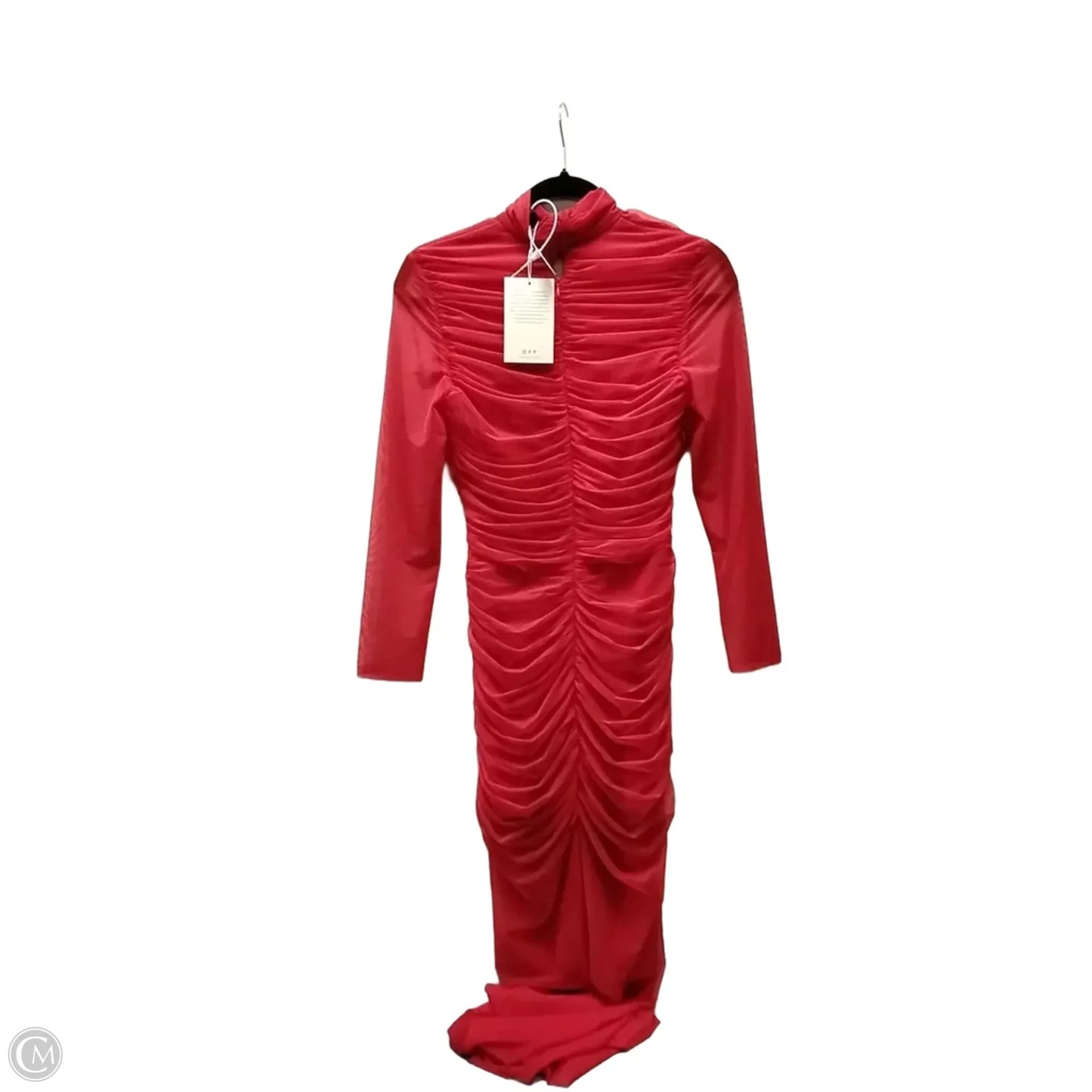Dress Party Midi By Clothes Mentor In Red, Size: M