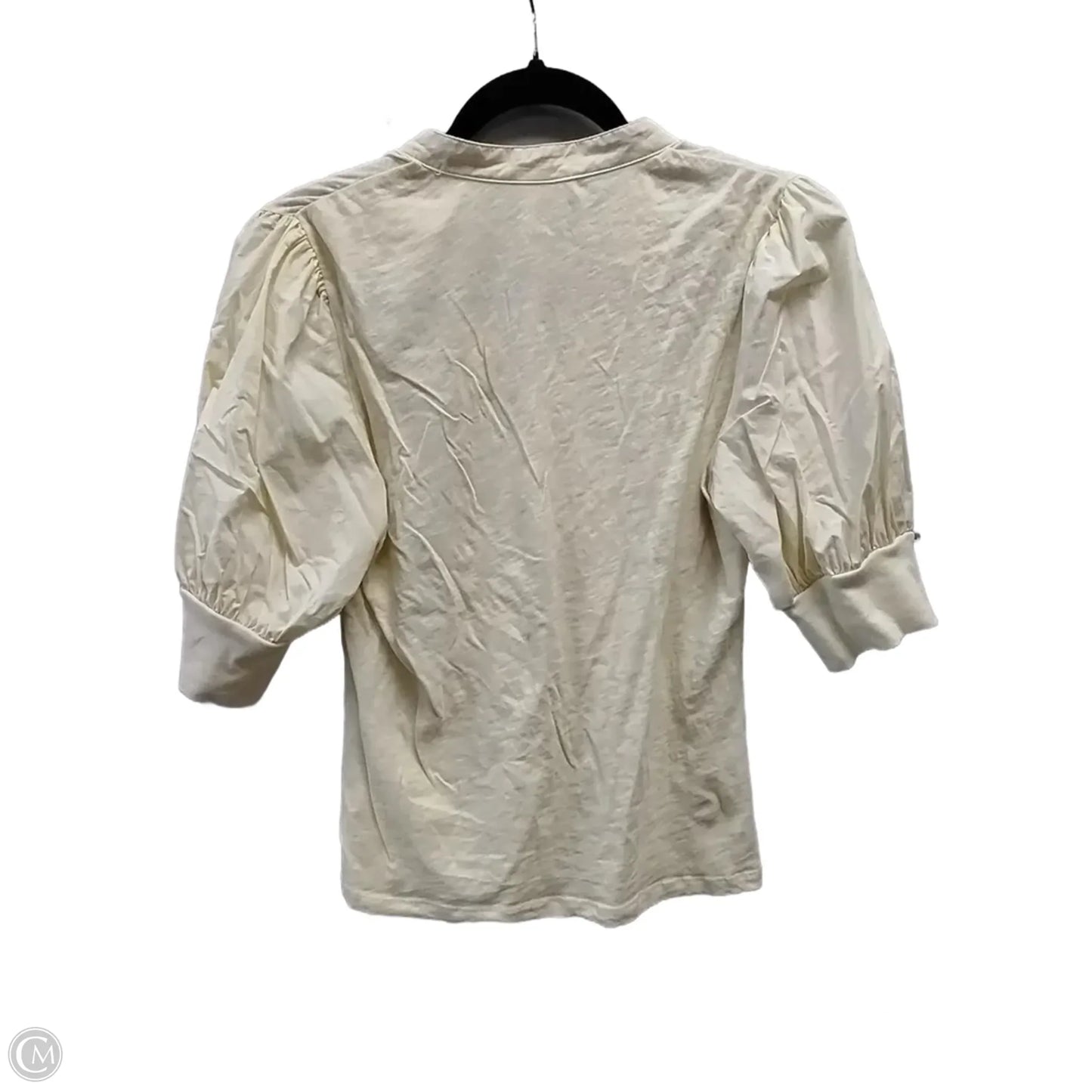 Top 3/4 Sleeve By Habitual In Yellow, Size: Xs