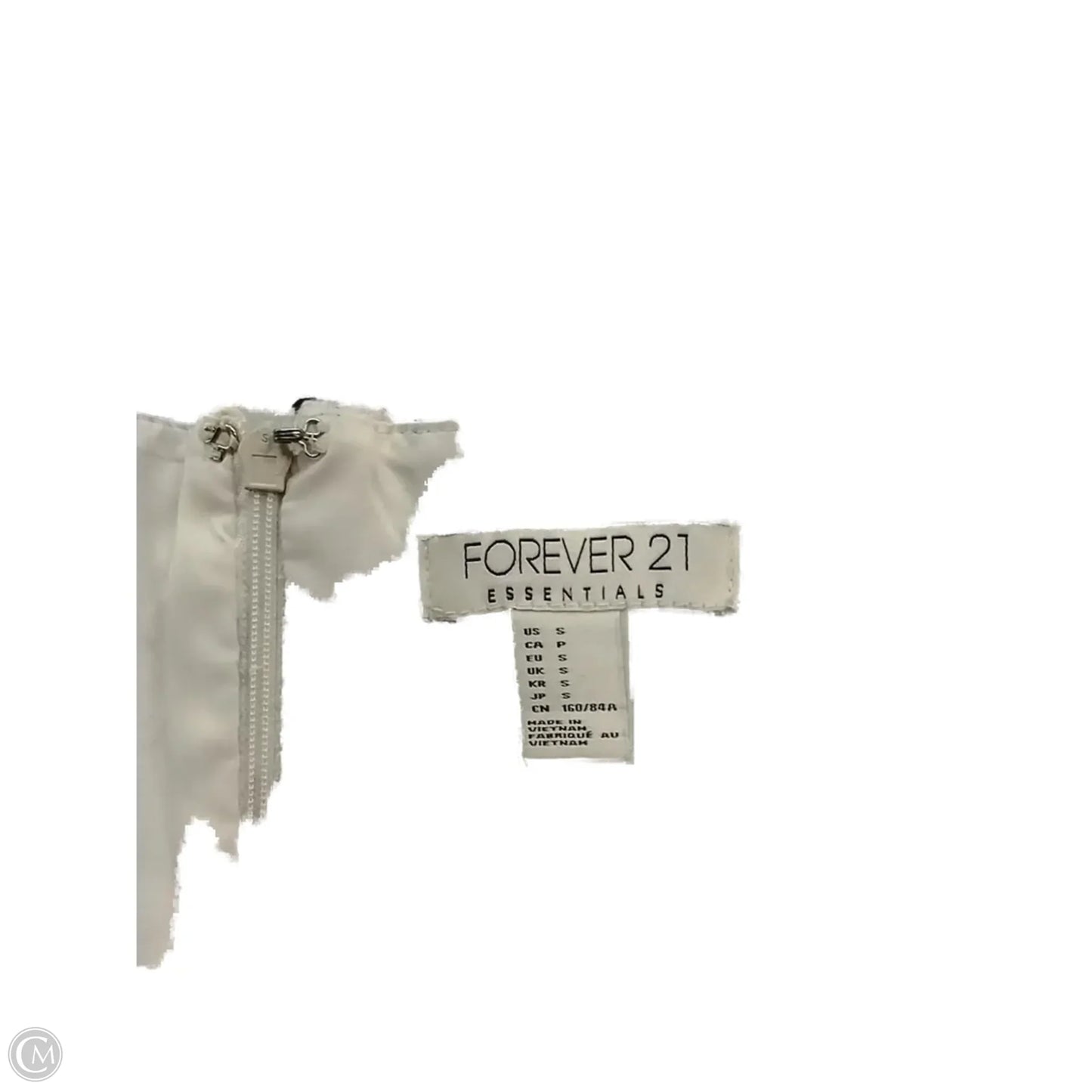 Top Sleeveless By Forever 21 In Floral Print, Size: S