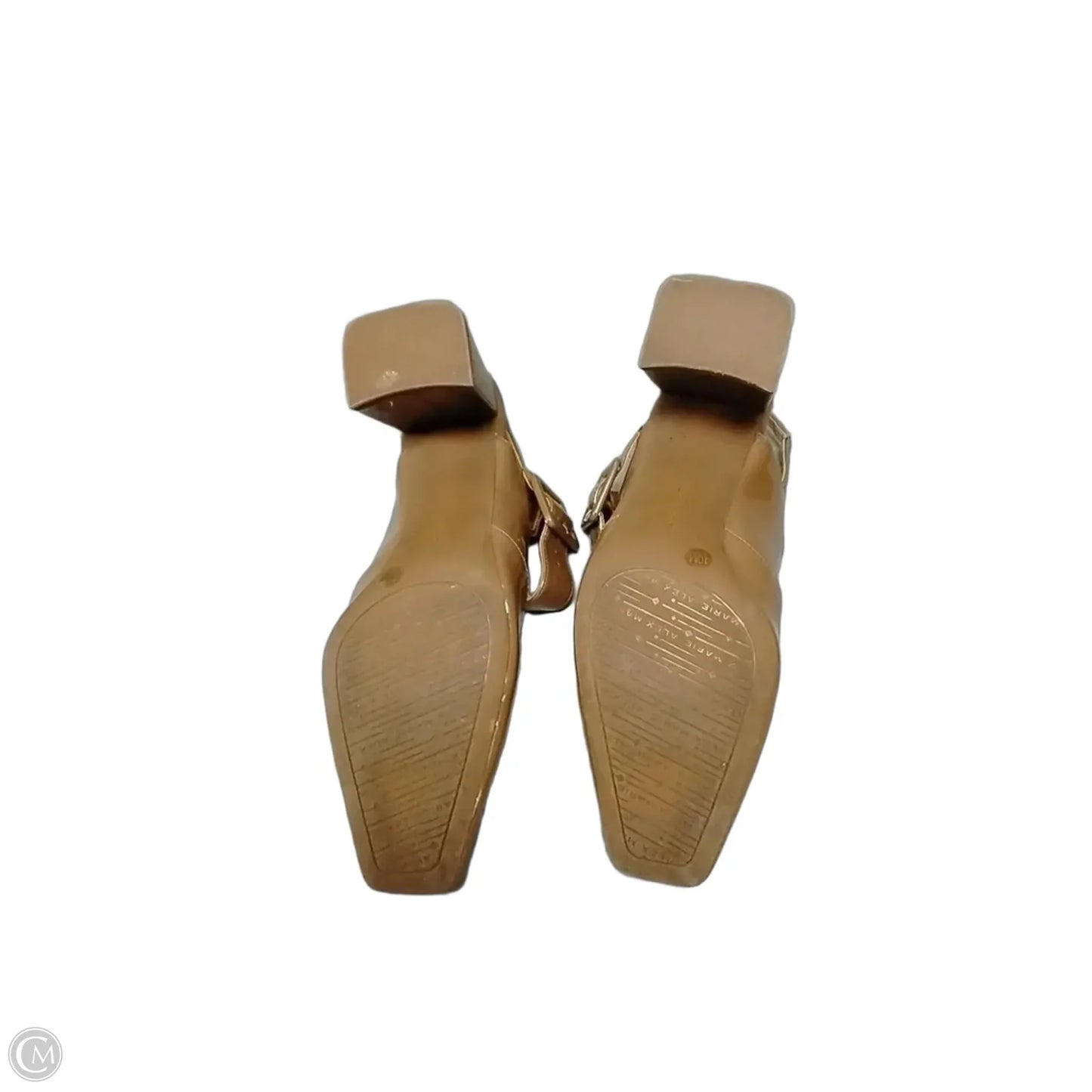 Shoes Heels Block By Alex Marie In Brown, Size: 10