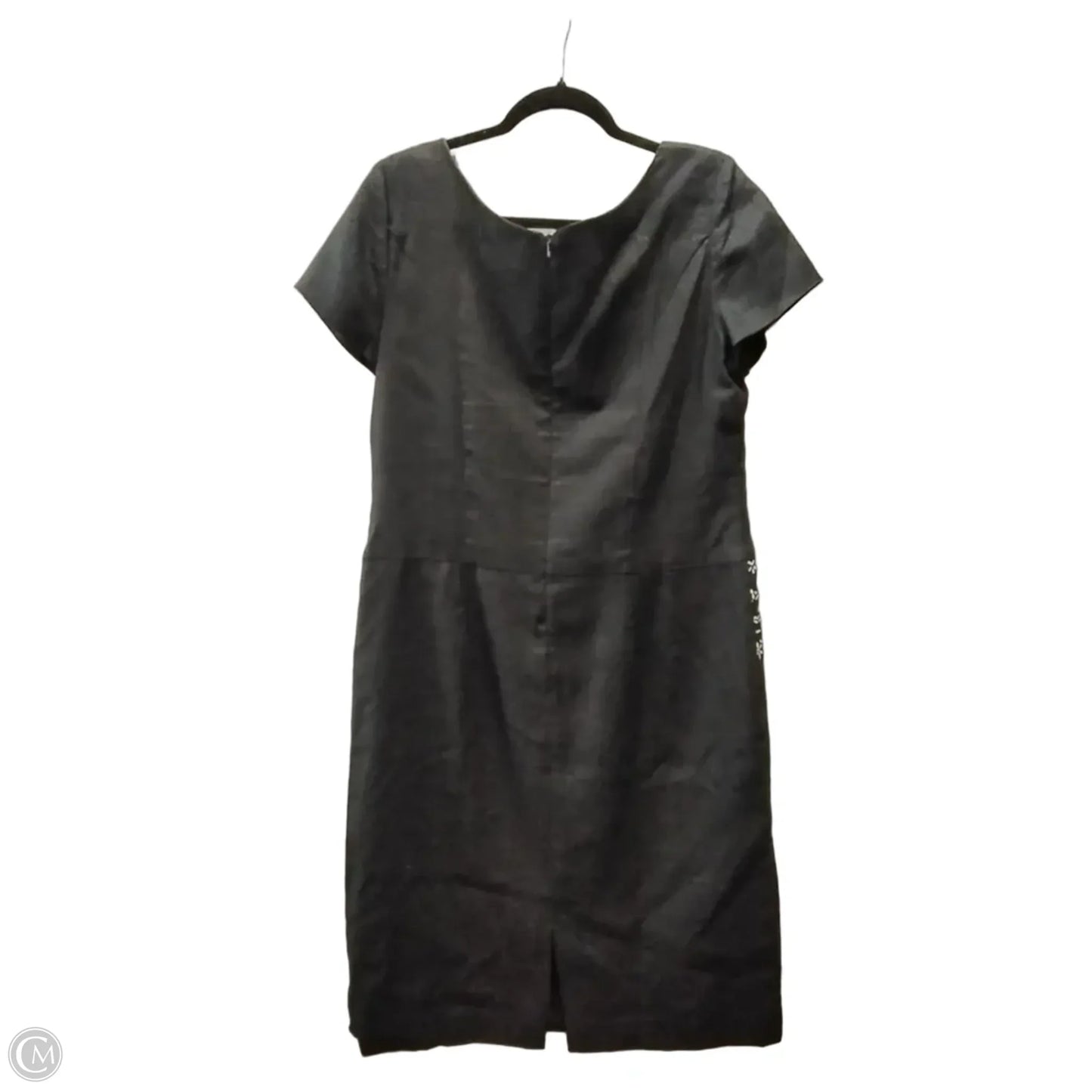 Dress Casual Midi By Jessica Howard In Black, Size: 14