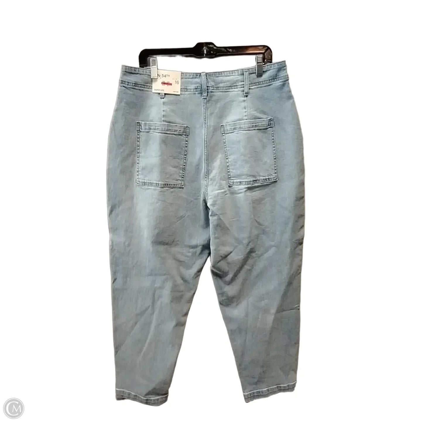 Jeans Skinny By On 34th In Blue Denim, Size: 16