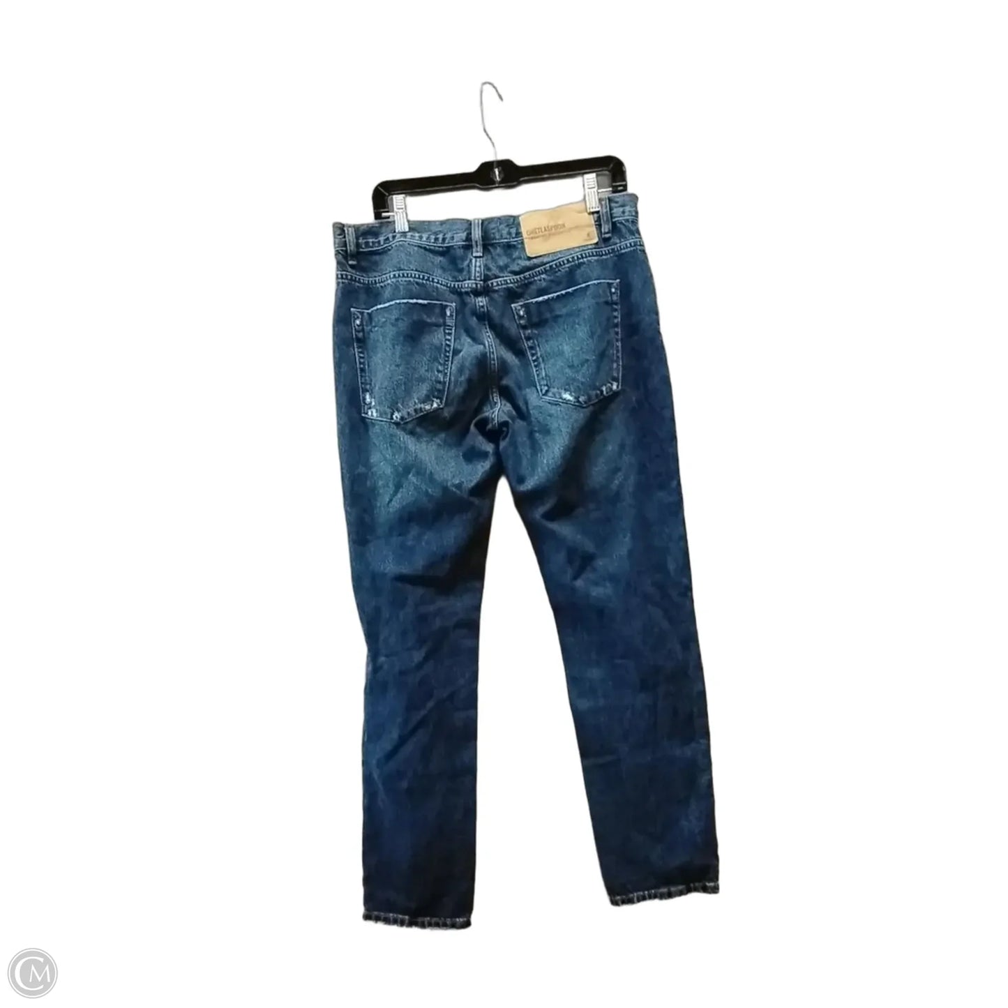 Jeans Straight By Cme In Blue Denim, Size: 8