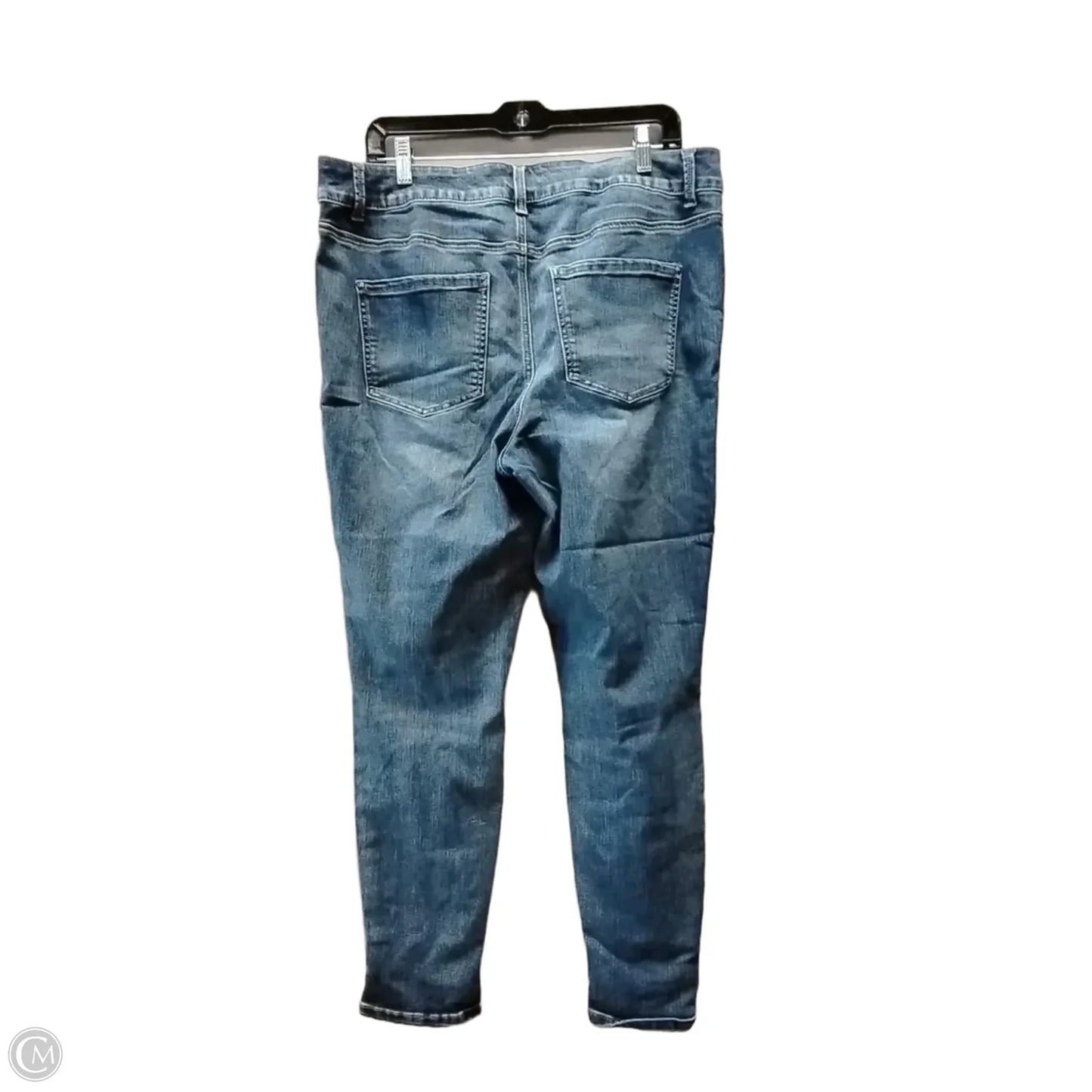 Jeans Skinny By Maurices In Blue Denim, Size: 16w