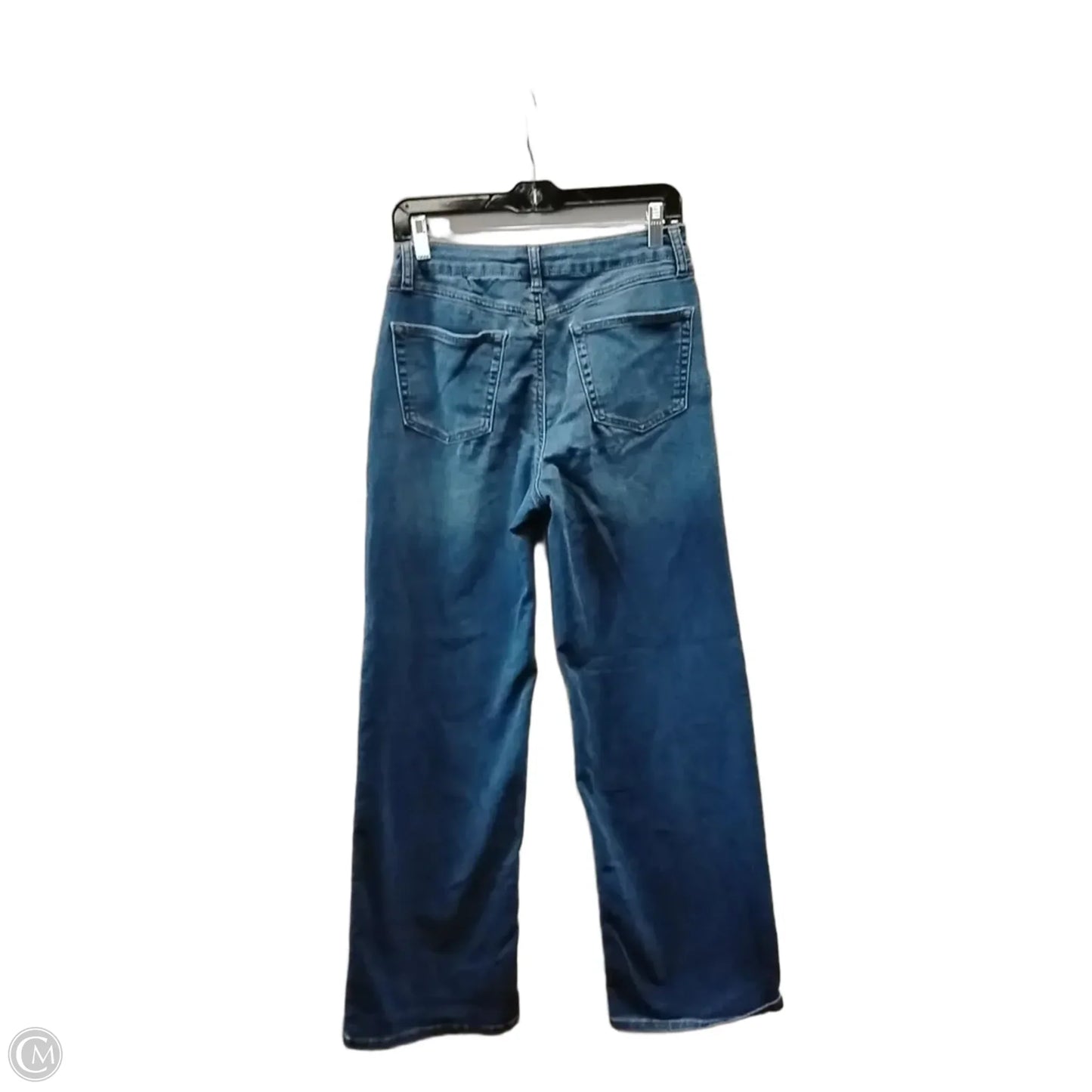 Jeans Wide Leg By Happily Grey In Blue Denim, Size: 6
