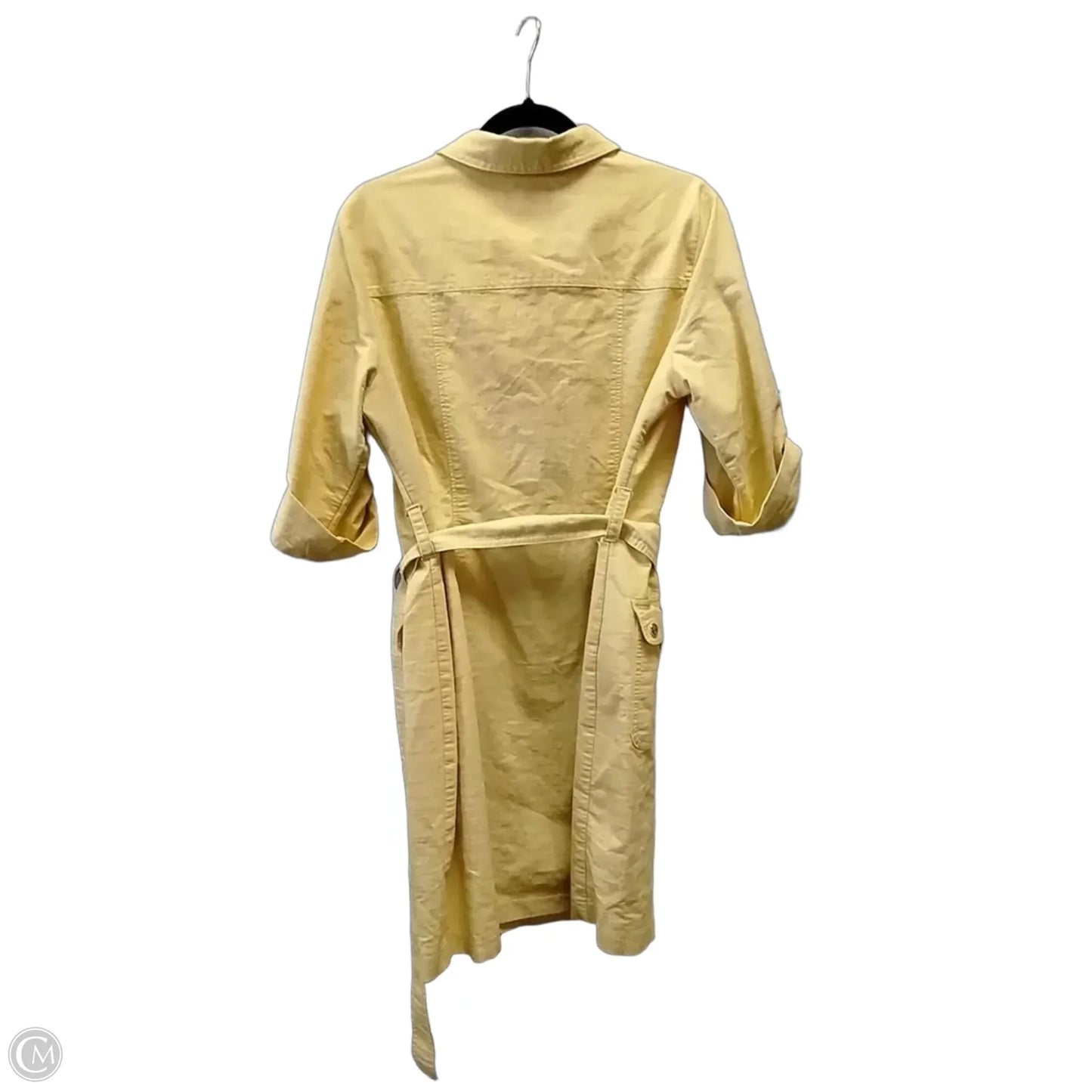 Dress Casual Short By Cme In Yellow, Size: 14