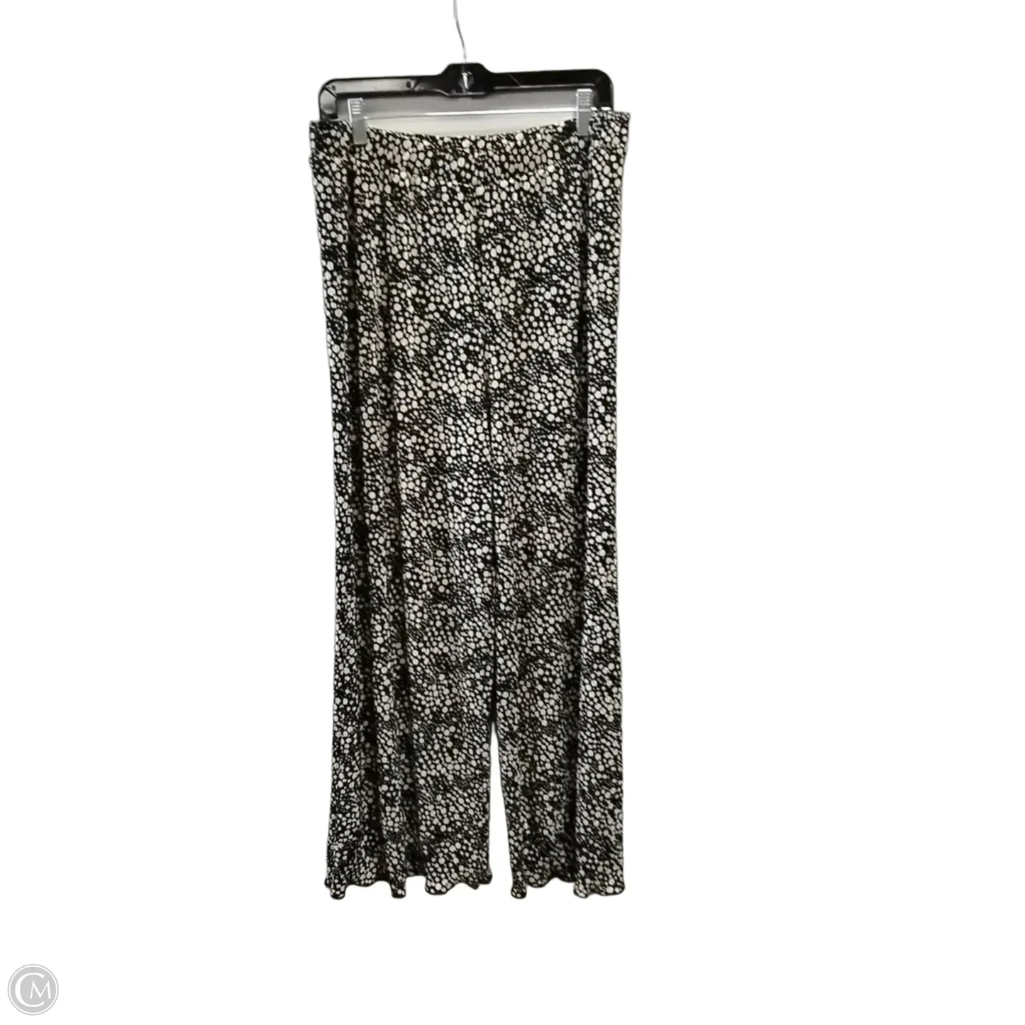 Pants Wide Leg By Joie In Black & Cream, Size: Xl