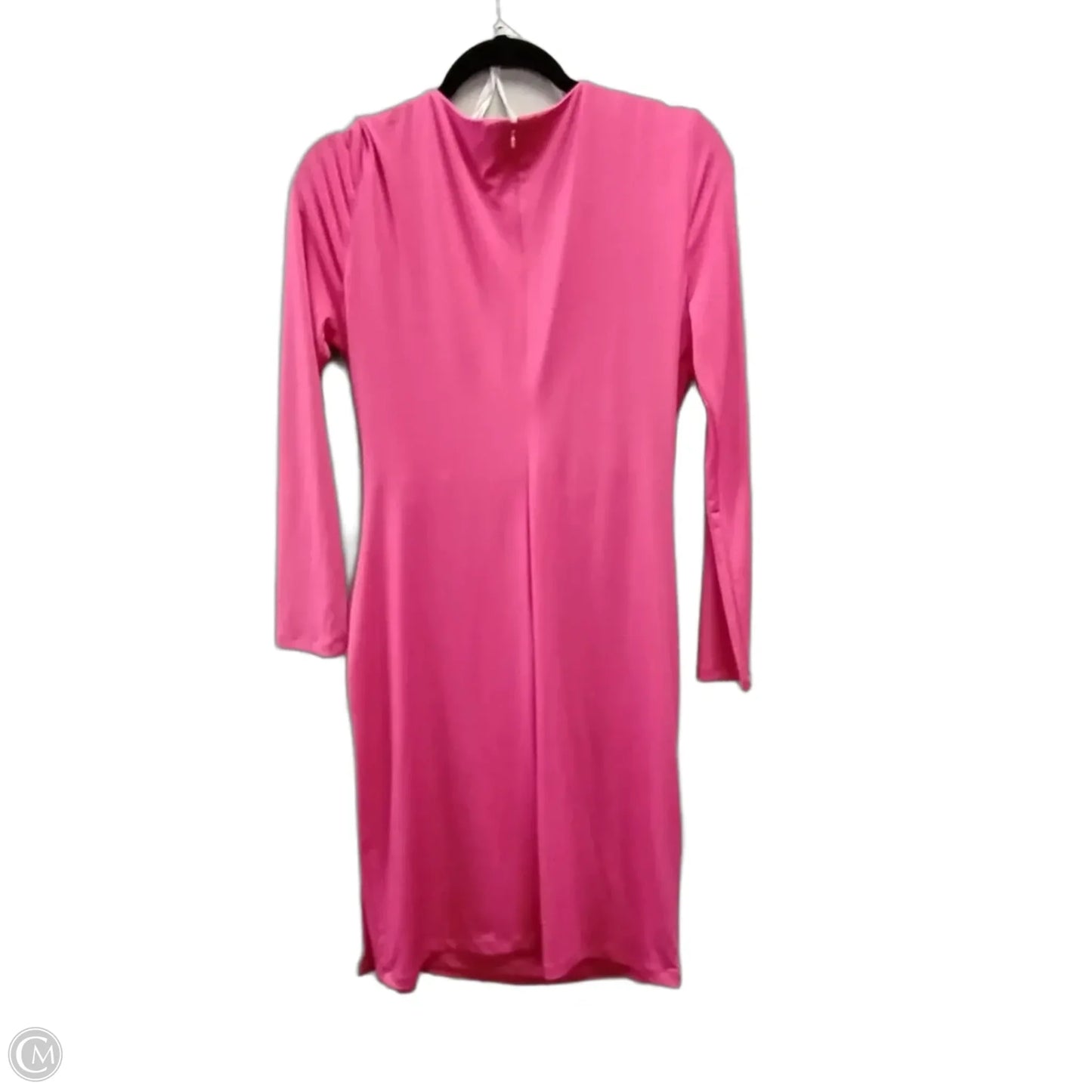 Dress Casual Midi By Calvin Klein In Pink, Size: 12