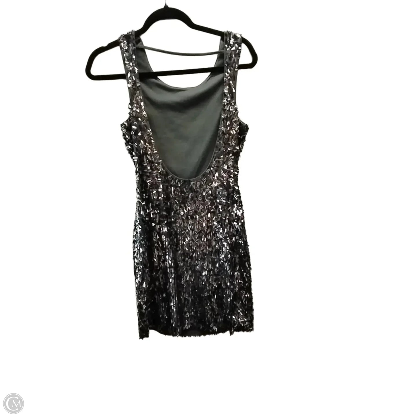 Dress Party Short By Express In Grey, Size: Xs