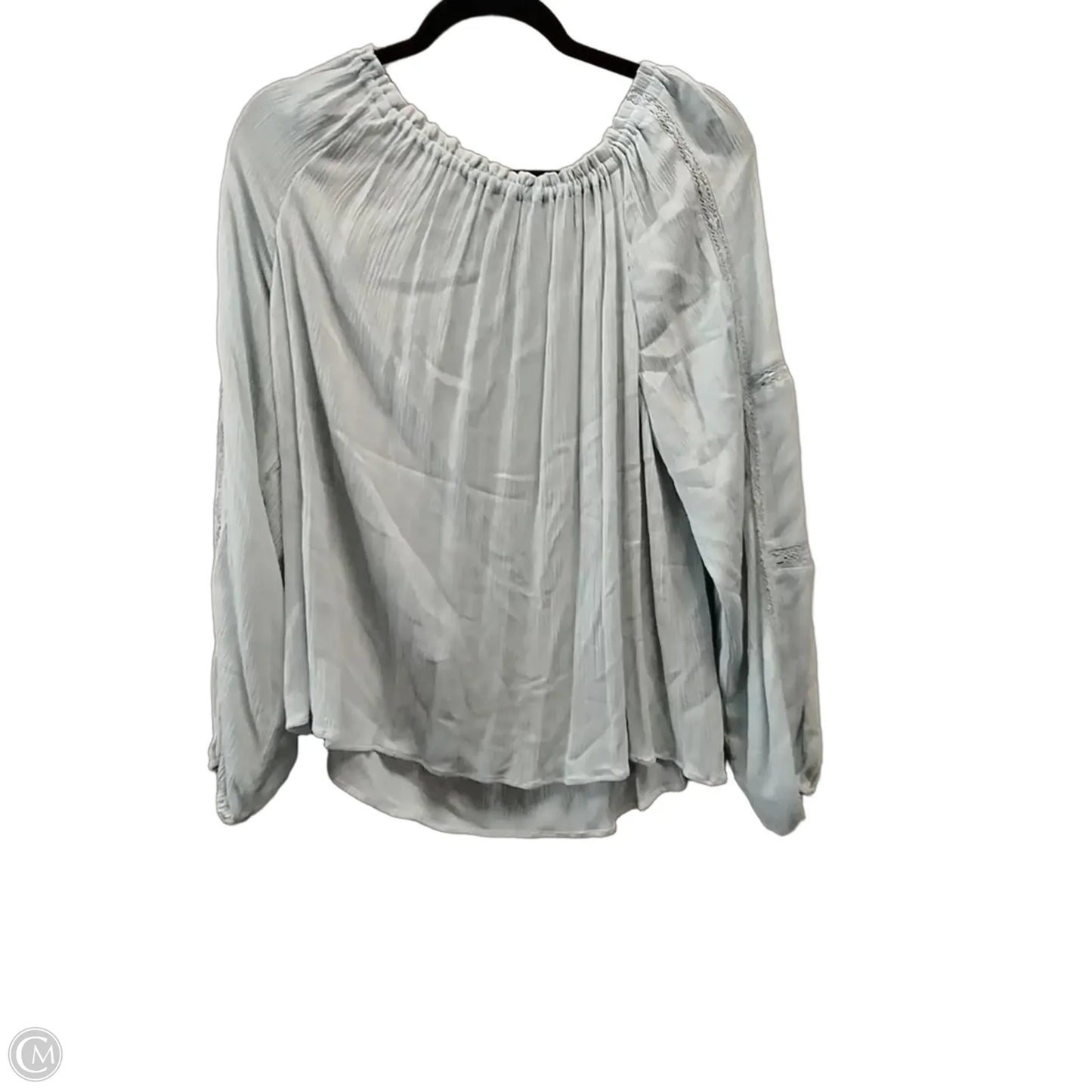 Blouse Long Sleeve By Sanctuary In Blue, Size: M