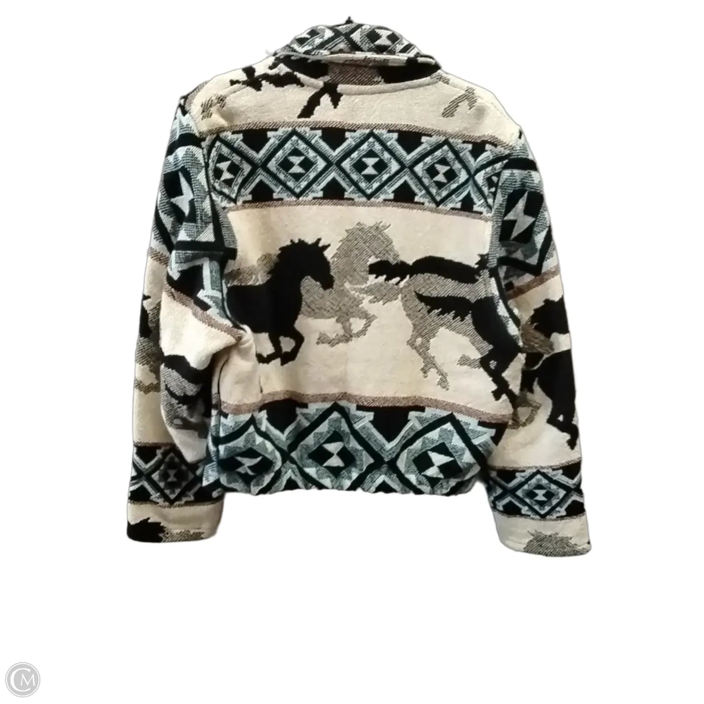 Jacket Other By Cme In Geometric Pattern, Size: L