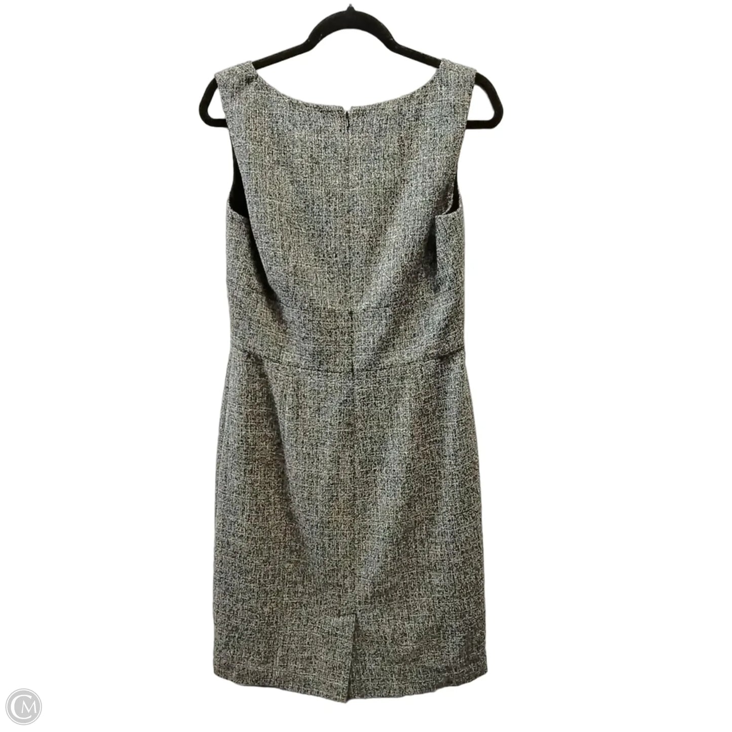 Dress Casual Midi By White House Black Market In Black & White, Size: 10
