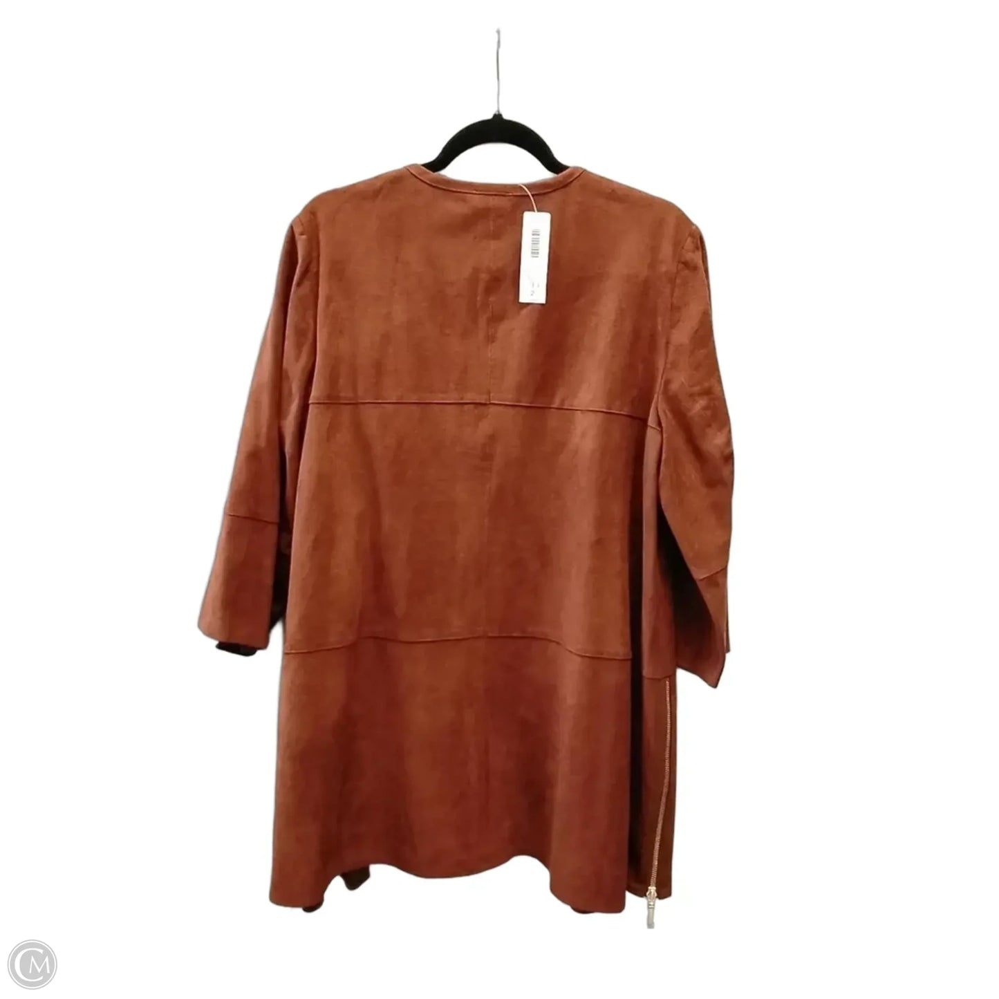 Jacket Other By Chicos In Brown, Size: L