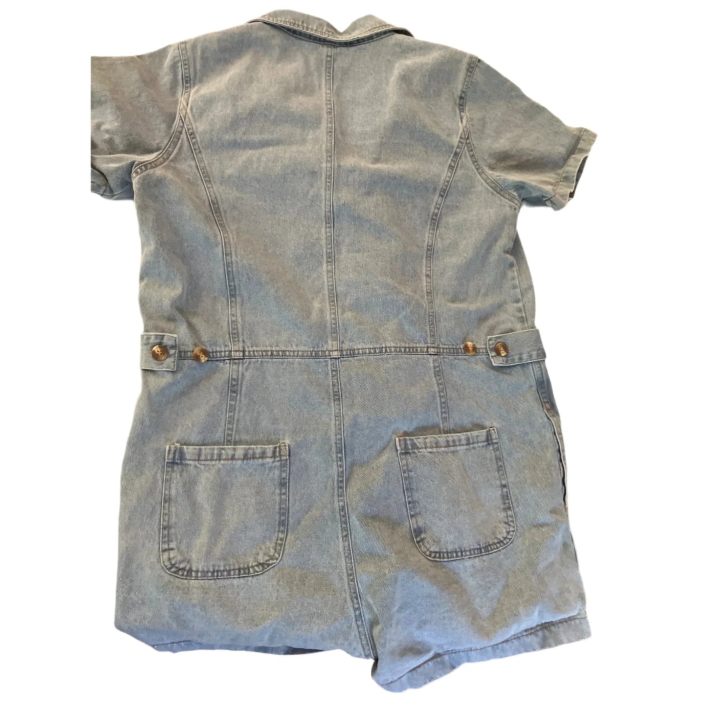 Jumpsuit By Clothes Mentor In Blue, Size: L