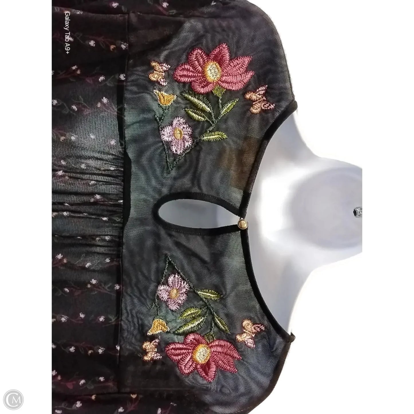 Blouse Long Sleeve By Style And Co Collection Women In Floral Print, Size: 2x