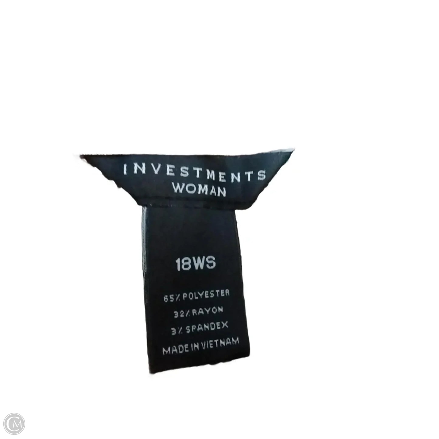 Pants Dress By Investments In Geometric Pattern, Size: 18w