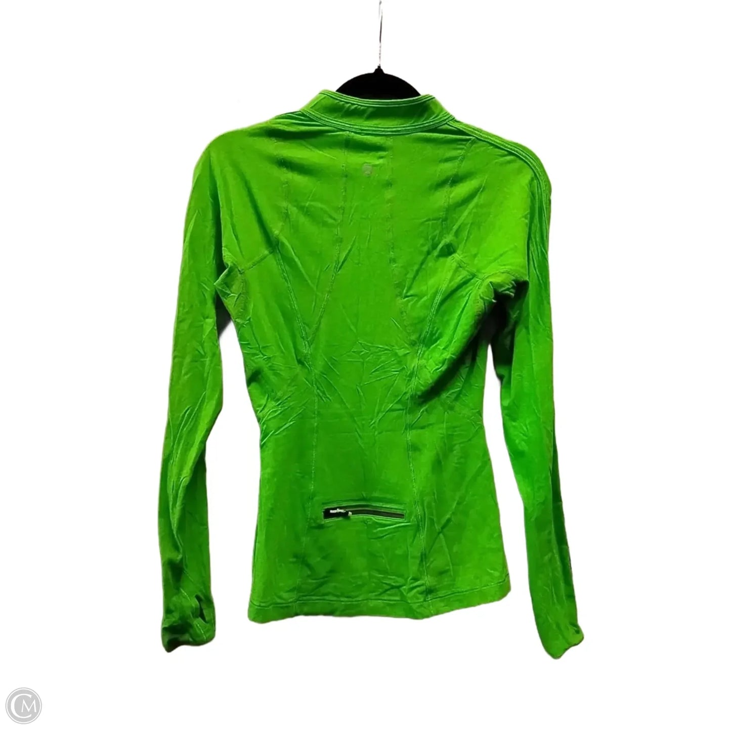 Athletic Jacket By Lululemon In Green, Size: Xl