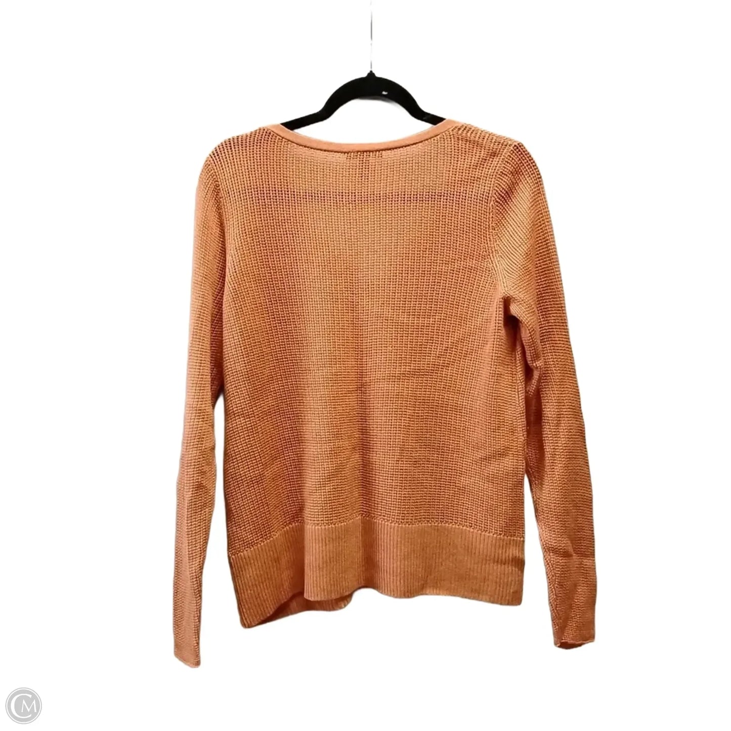 Top Long Sleeve By Eileen Fisher In Orange, Size: M