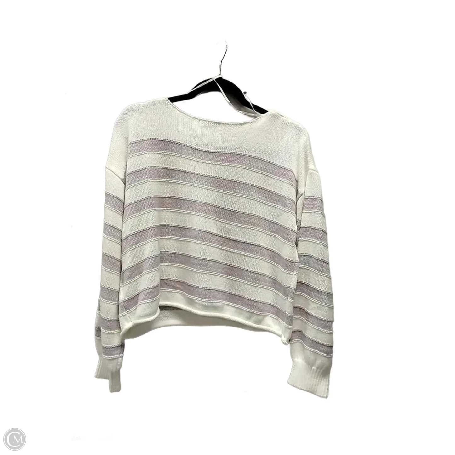 Sweater By Pink Rose In Striped Pattern, Size: Xl