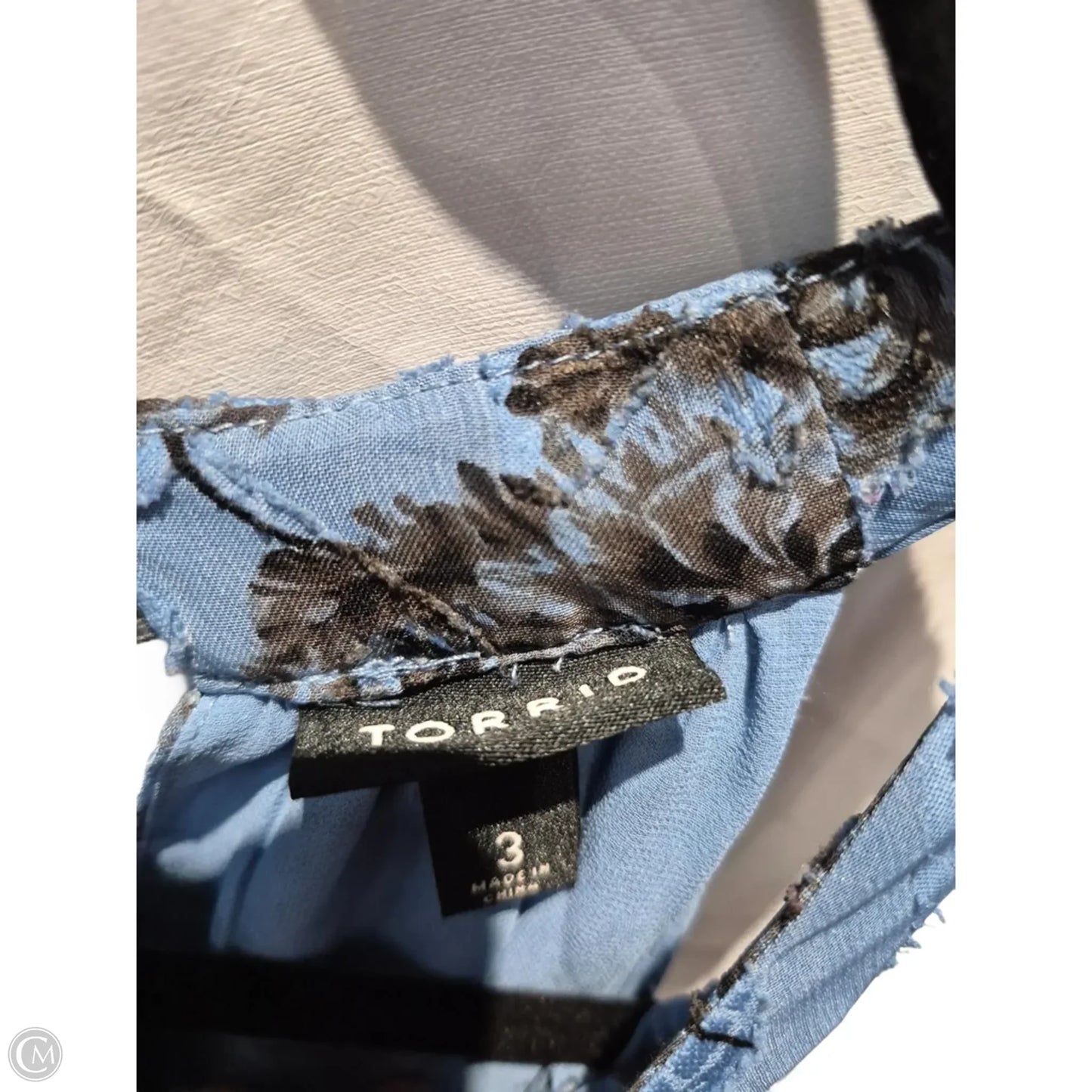 Blouse Sleeveless By Torrid In Floral Print, Size: 3x