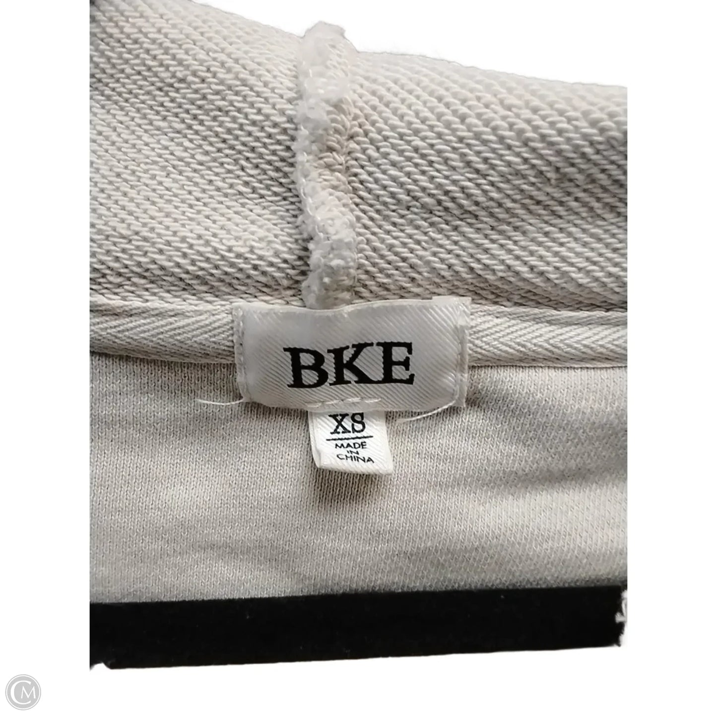 Sweatshirt Hoodie By Bke In Cream, Size: Xs