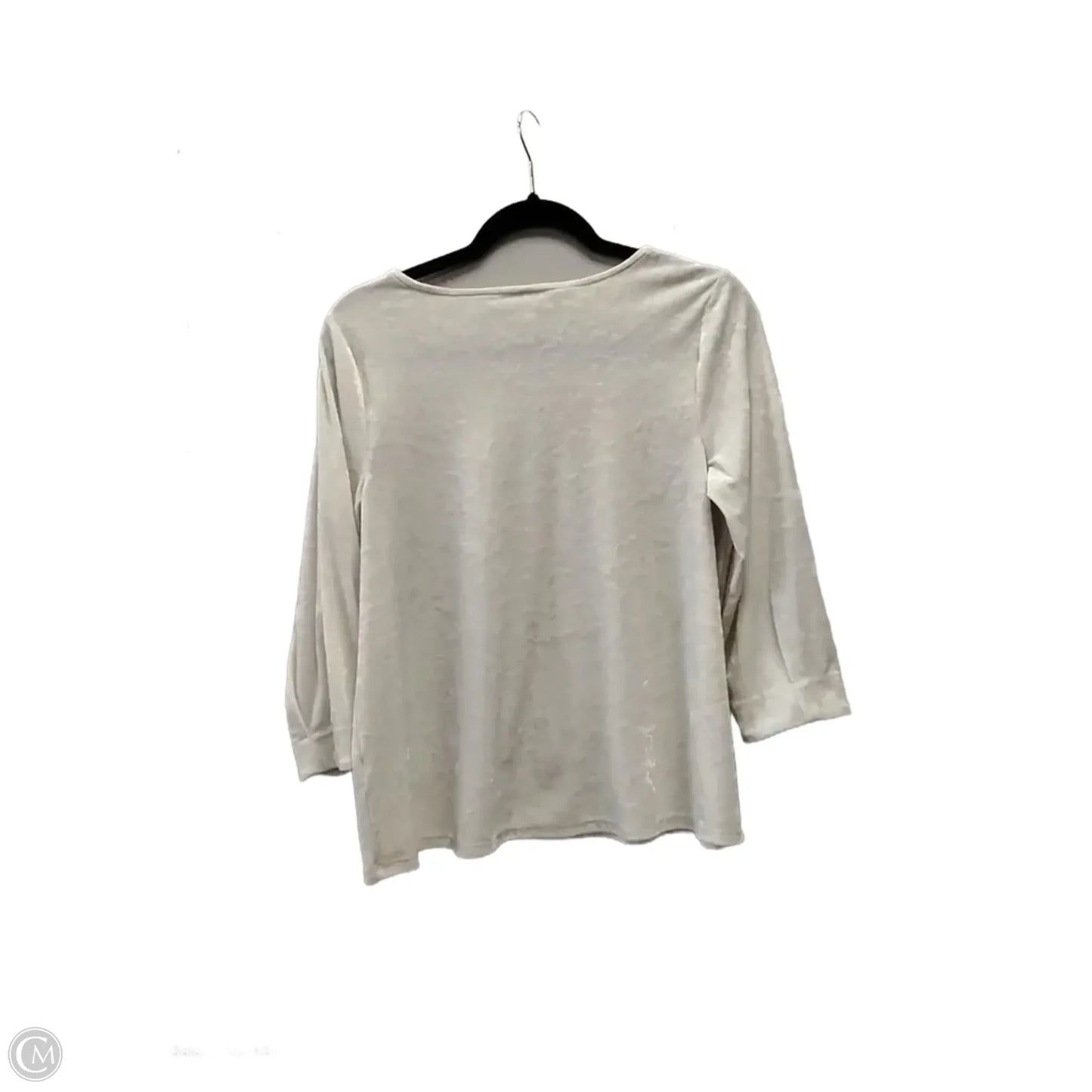 Top Long Sleeve By J. Jill In White, Size: S