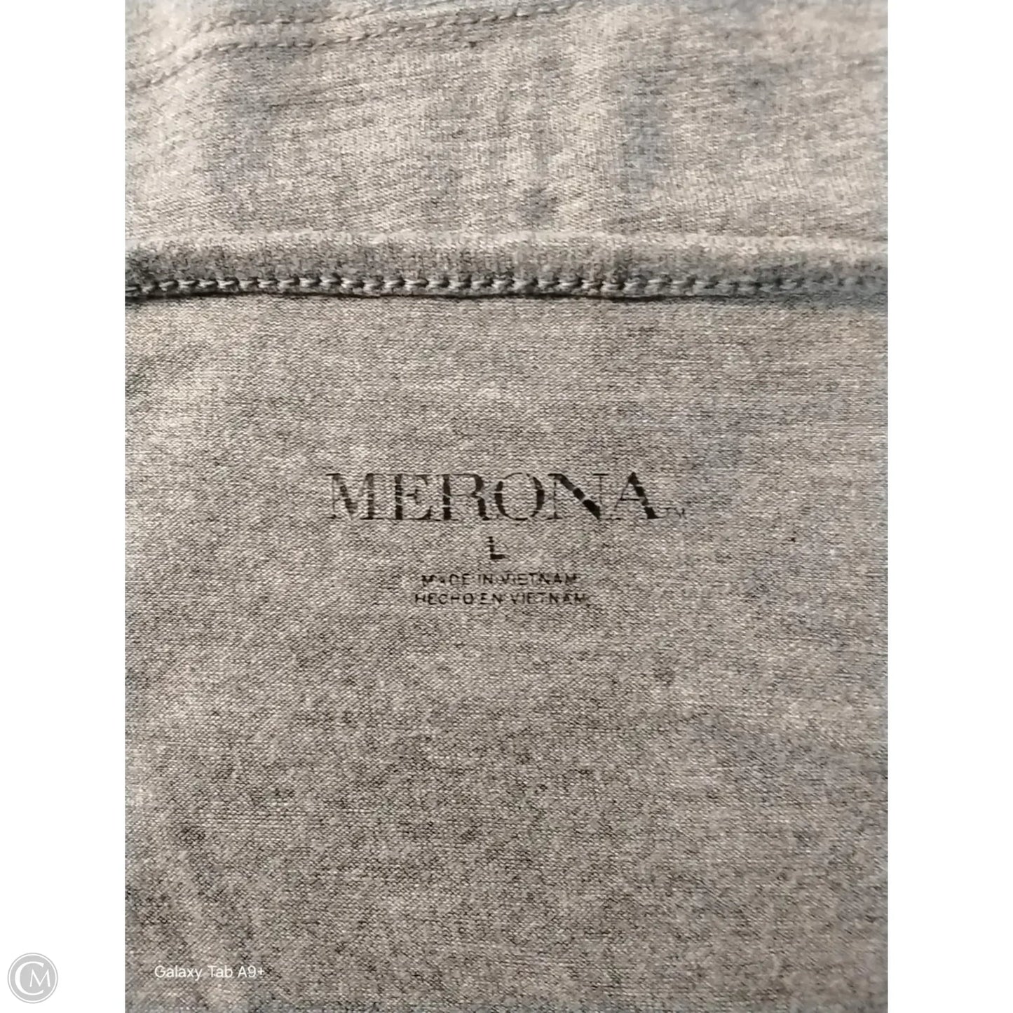Top Cami By Merona In Grey, Size: L