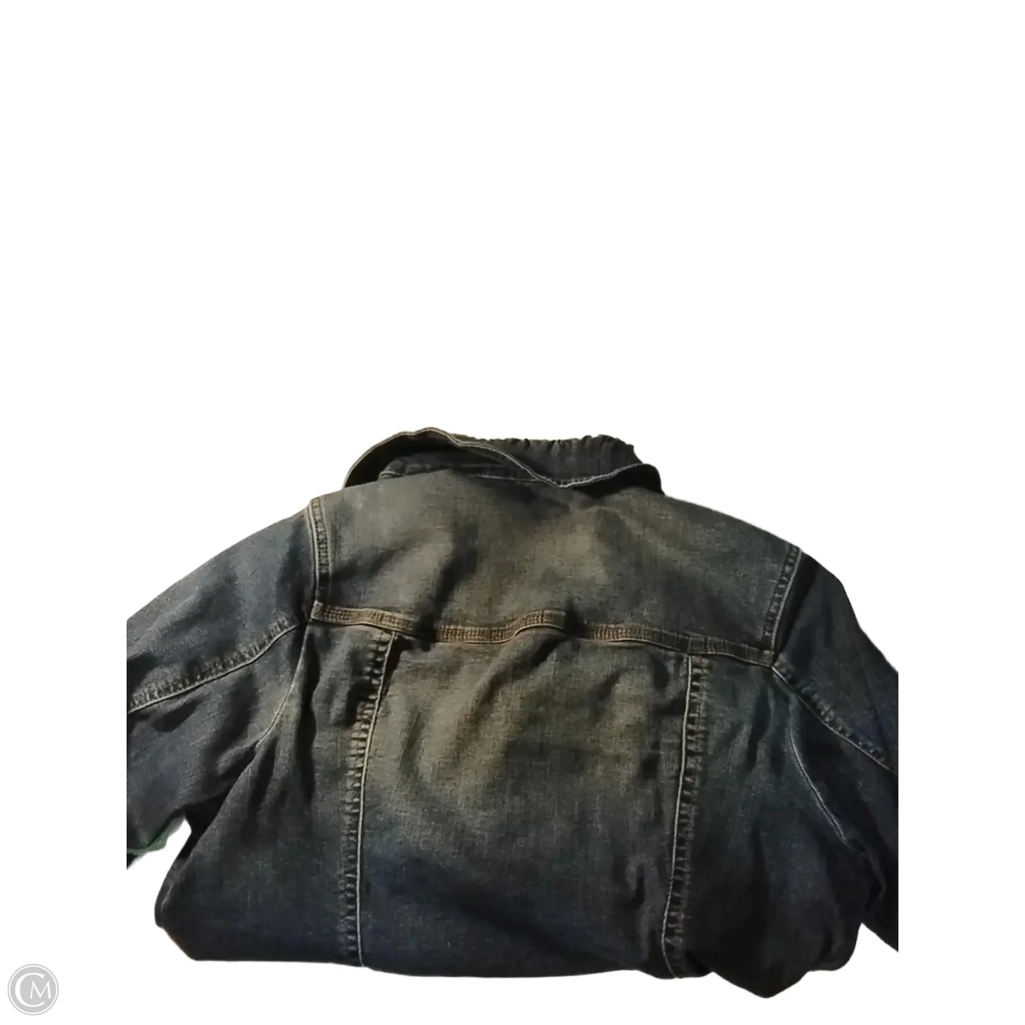 Jacket Denim By D Jeans In Blue Denim, Size: S