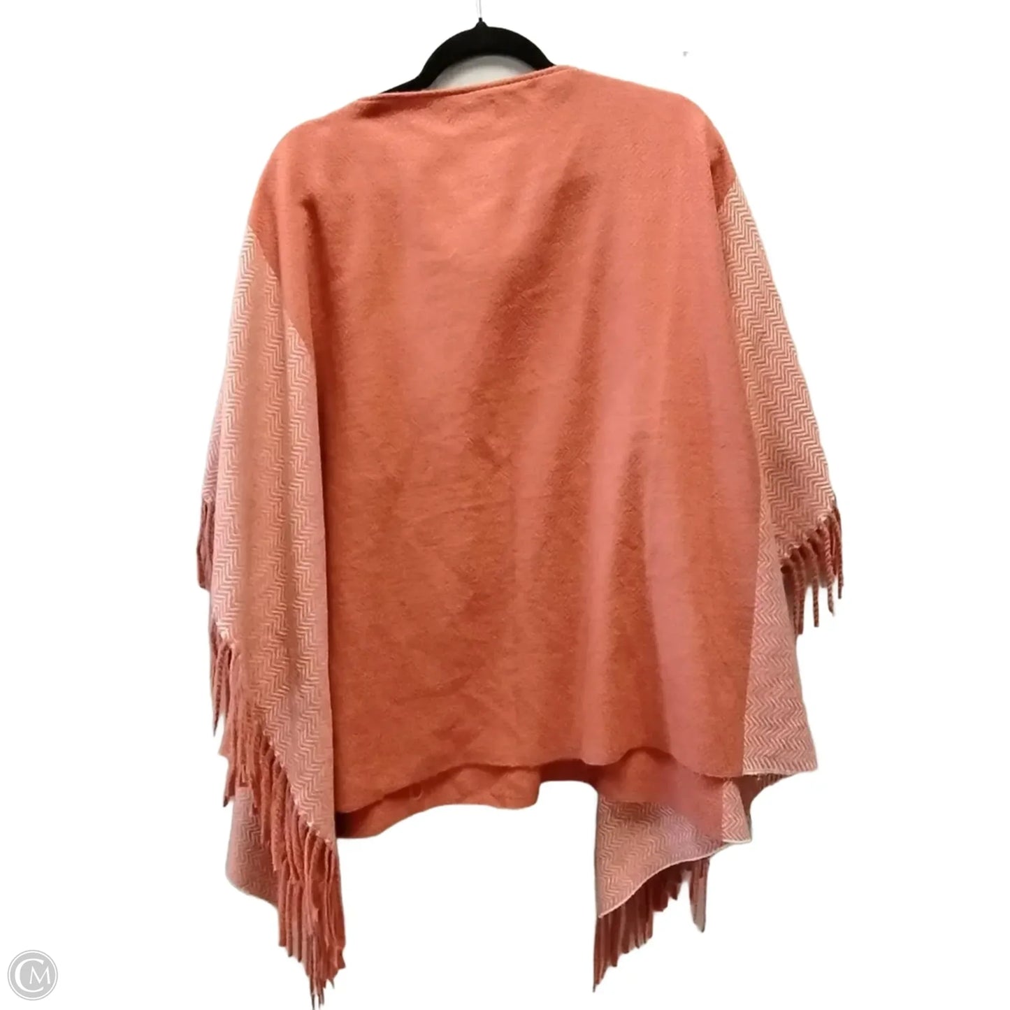 Poncho By Universal Thread In Orange, Size: Onesize