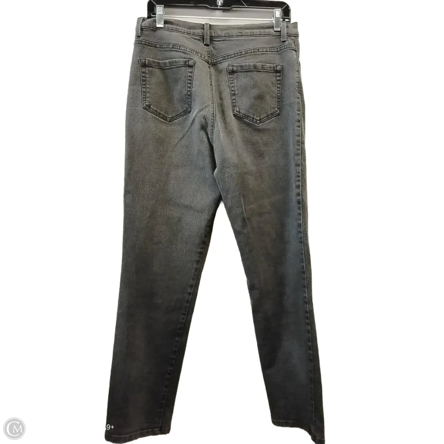 Jeans Straight By Gloria Vanderbilt In Black, Size: 12