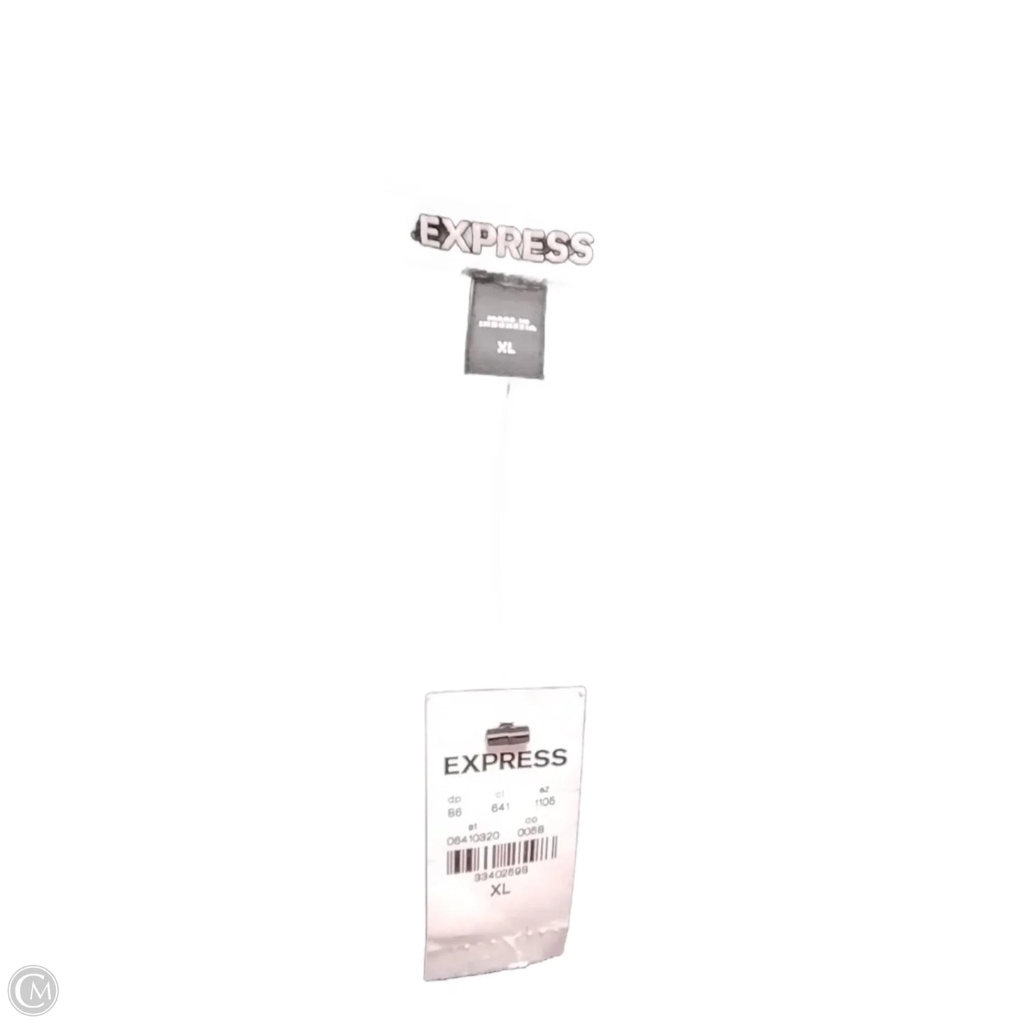 Top Sleeveless By Express In Black, Size: Xl