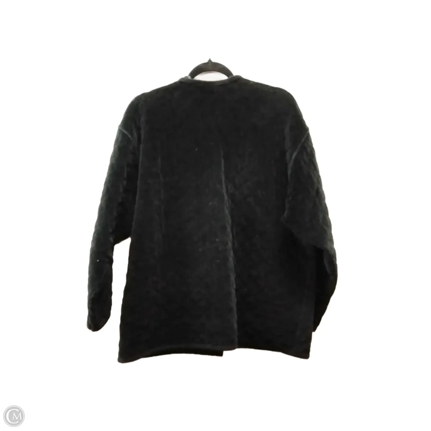 Jacket Puffer & Quilted By Liz Claiborne In Black, Size: L