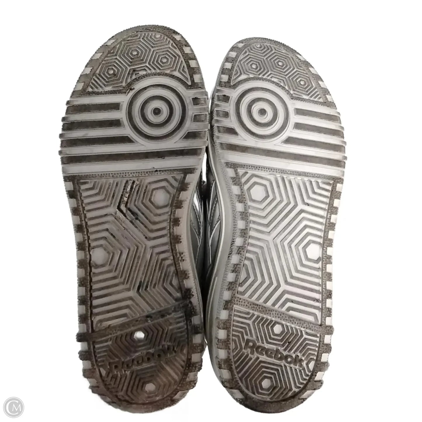 Shoes Sneakers By Reebok In Grey & Pink, Size: 7