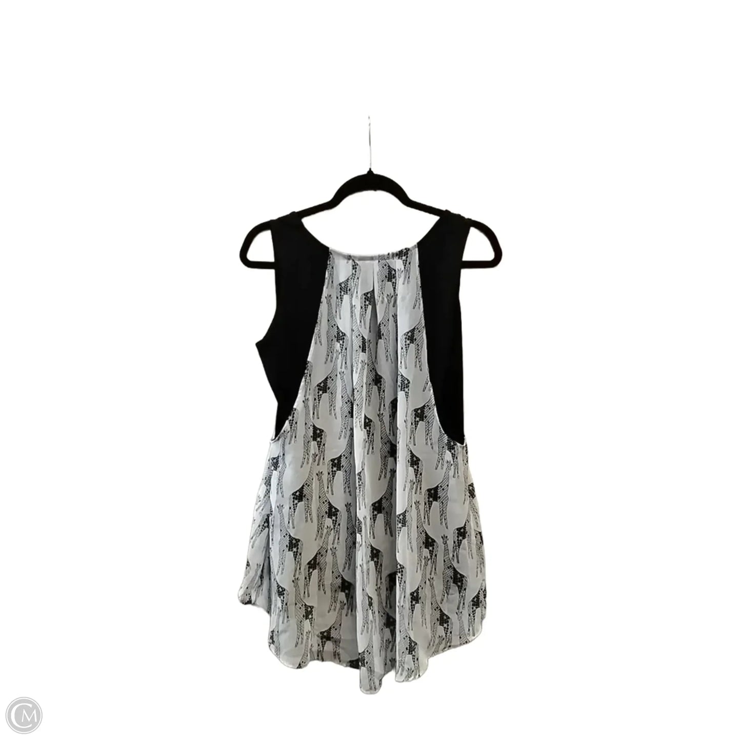 Blouse Sleeveless By Alfani In Animal Print, Size: M