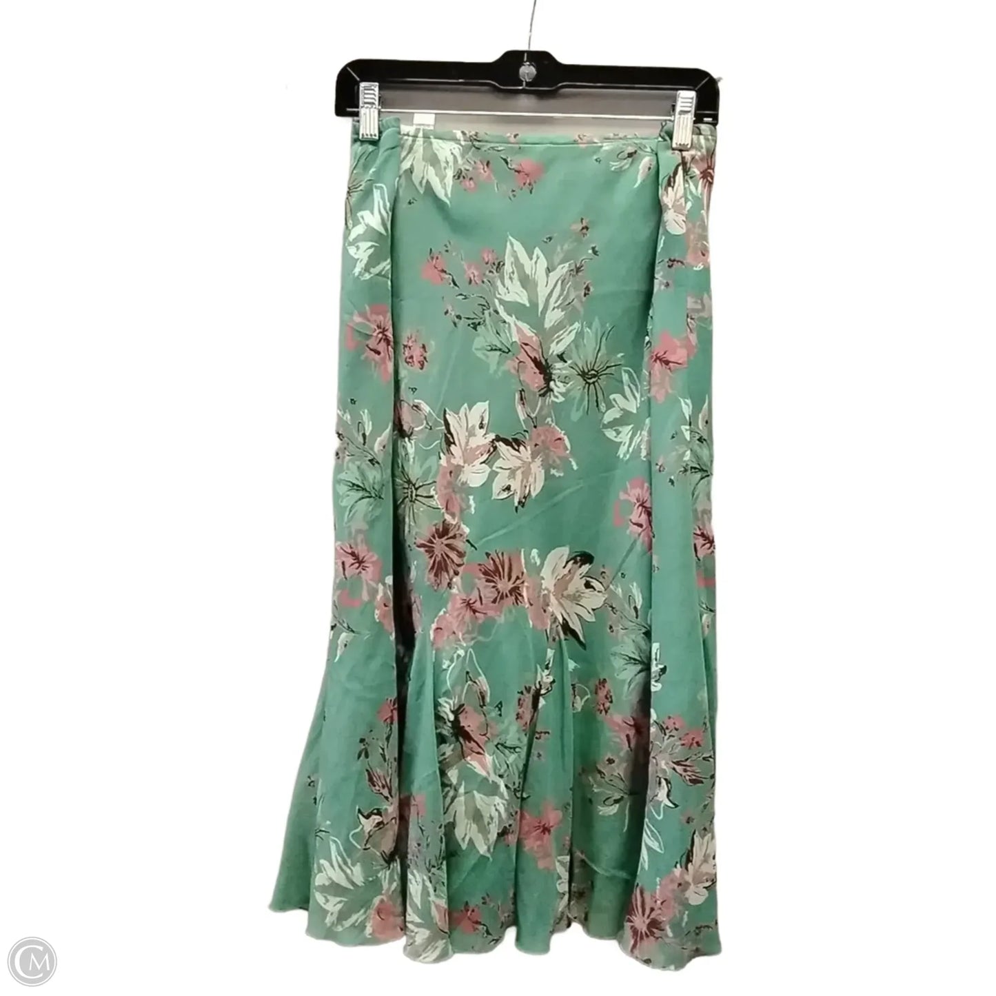 Skirt Midi By Cato In Floral Print, Size: M