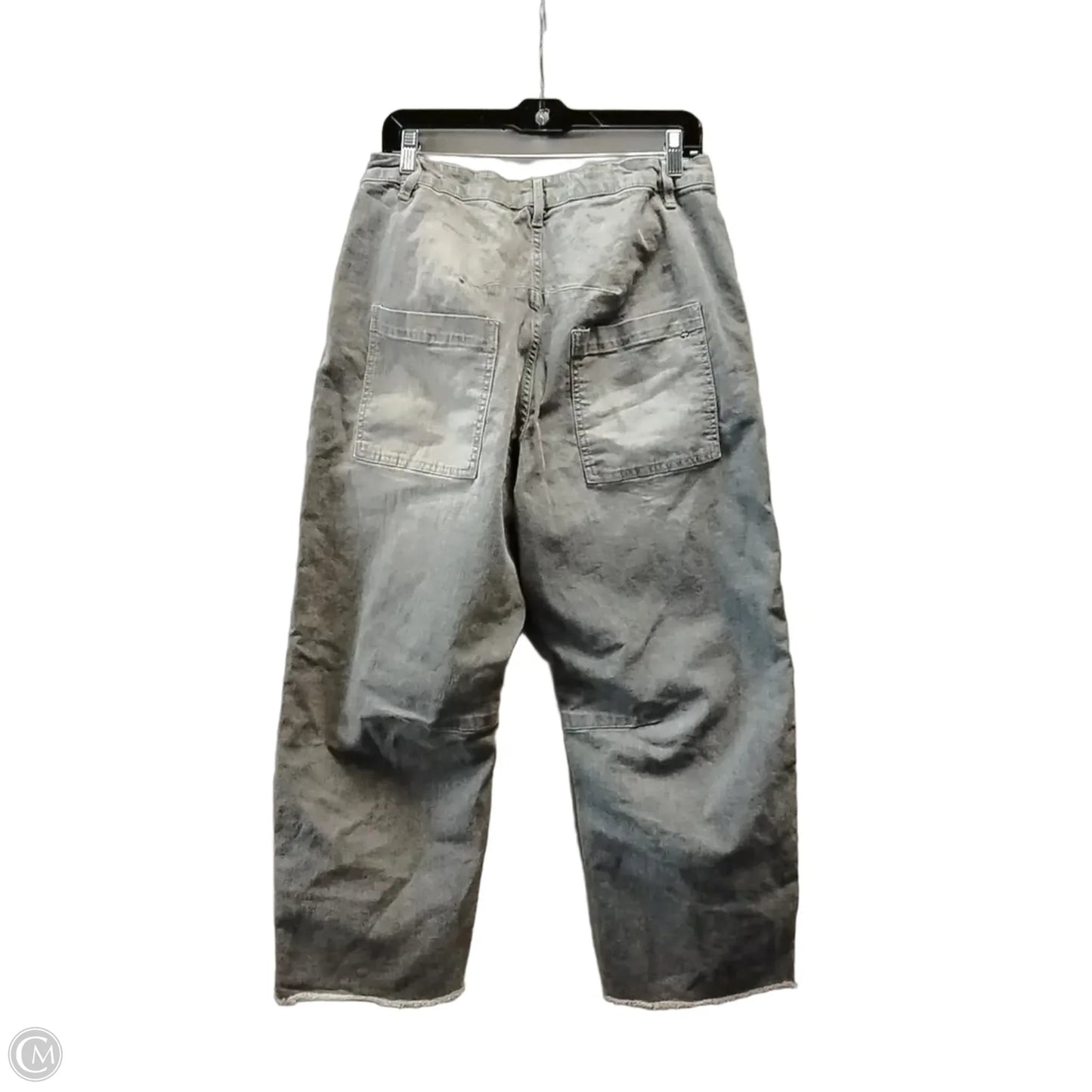 Jeans Wide Leg By Clothes Mentor In Grey, Size: 30