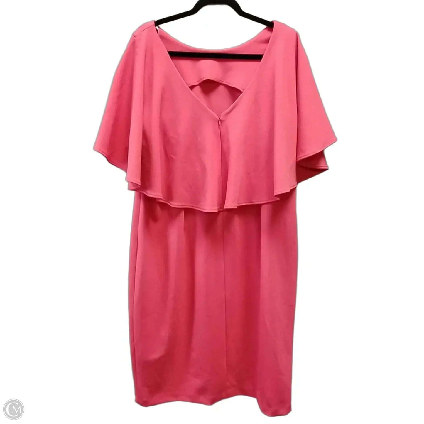 Dress Party Midi By Calvin Klein In Pink, Size: 16