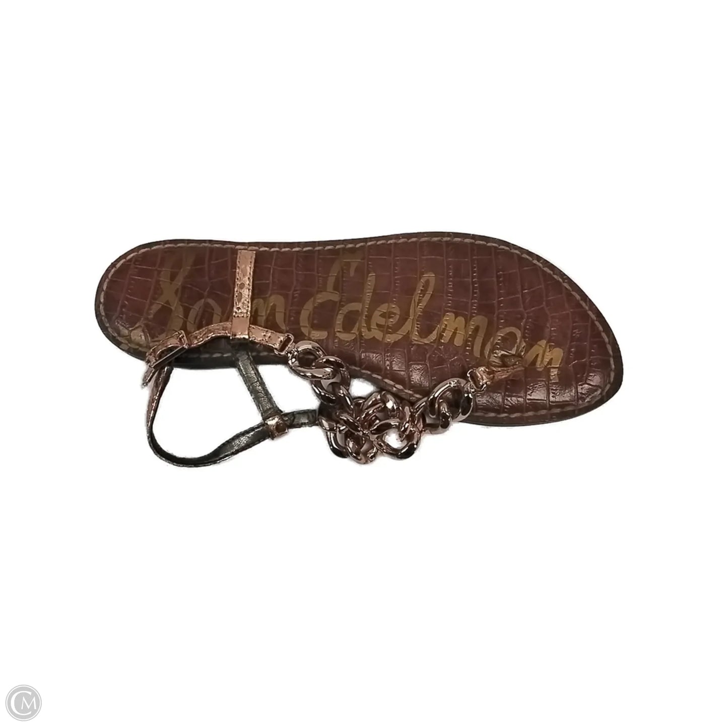 Sandals Flats By Sam Edelman In Copper, Size: 6.5