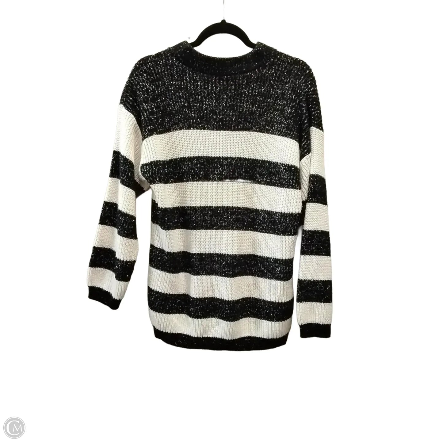 Sweater By Clothes Mentor In Striped Pattern, Size: Xl