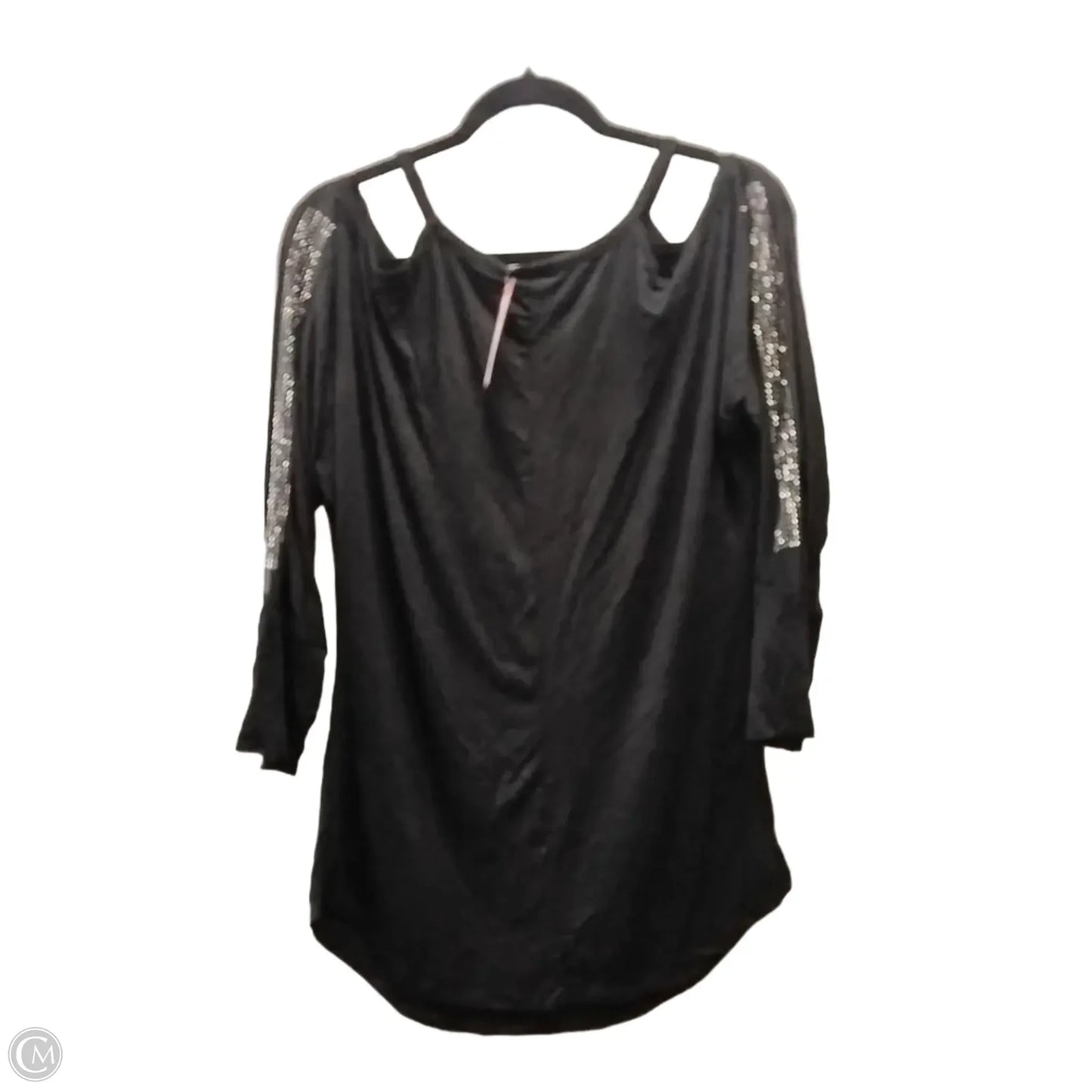 Blouse Long Sleeve By Harley Davidson In Black, Size: Xl