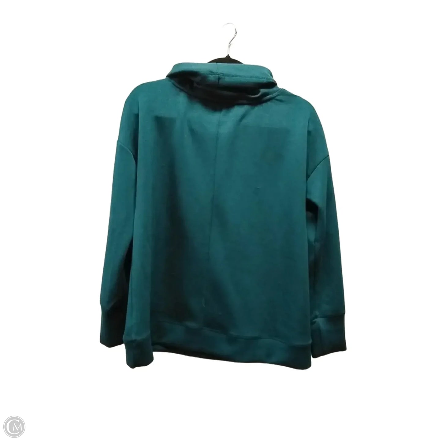 Sweatshirt Collar By Cable And Gauge In Green, Size: M
