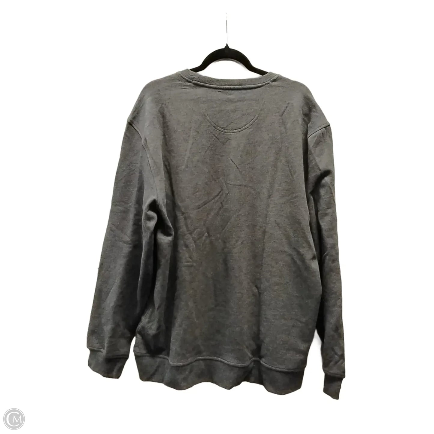 Sweatshirt Crewneck By Izod In Grey, Size: Xl