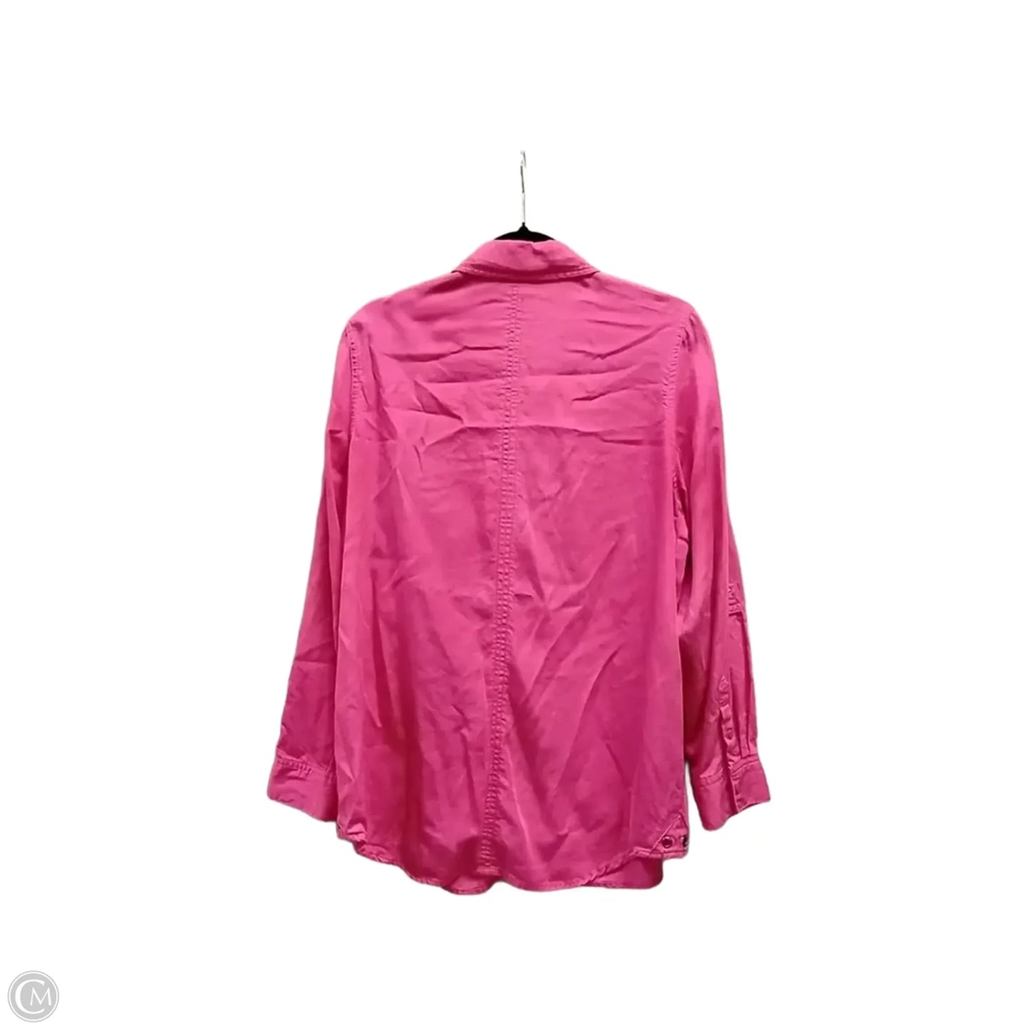Top Long Sleeve By Intro In Pink, Size: M