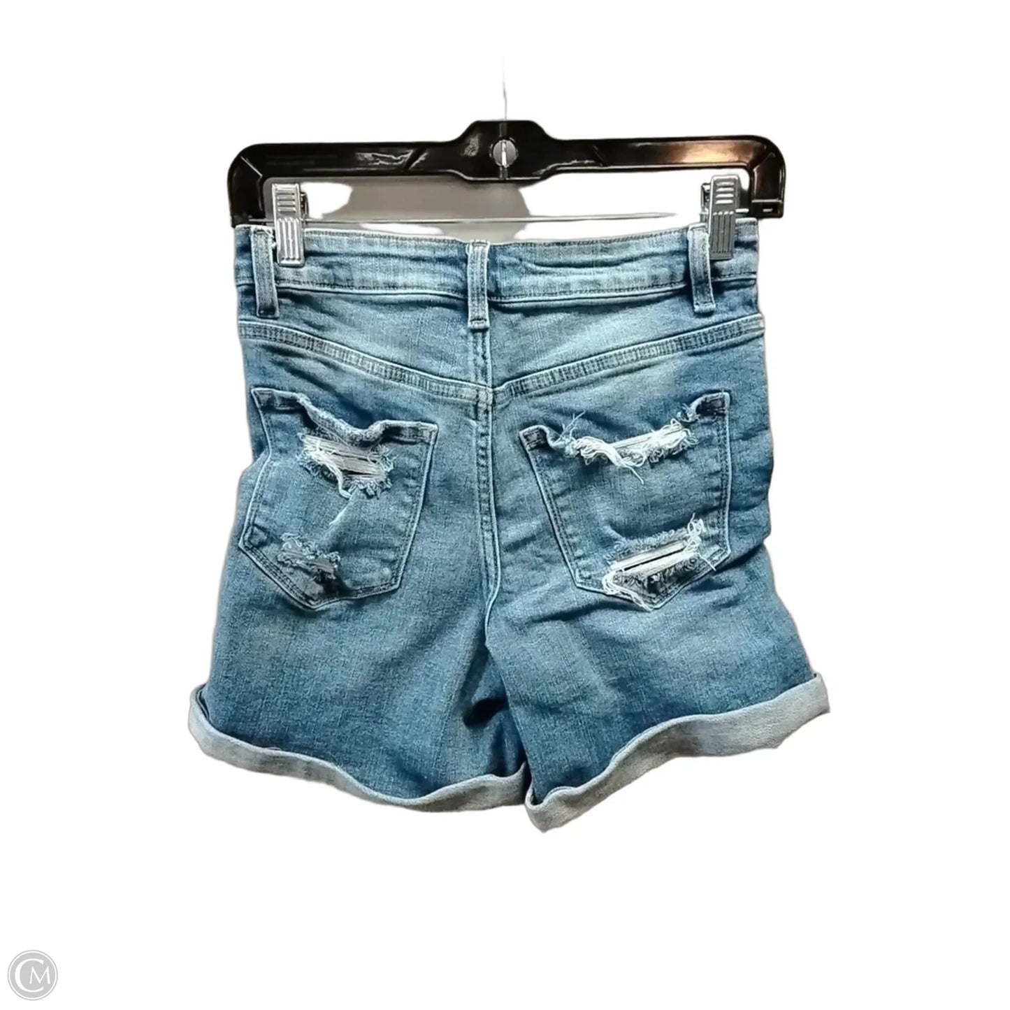 Shortalls By Vervet In Blue Denim, Size: S