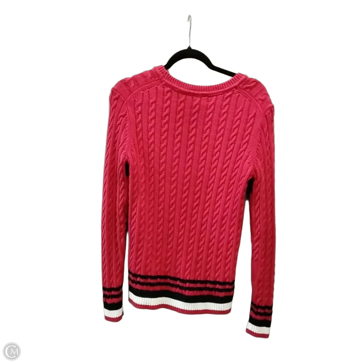 Sweater By Tommy Hilfiger In Red, Size: M