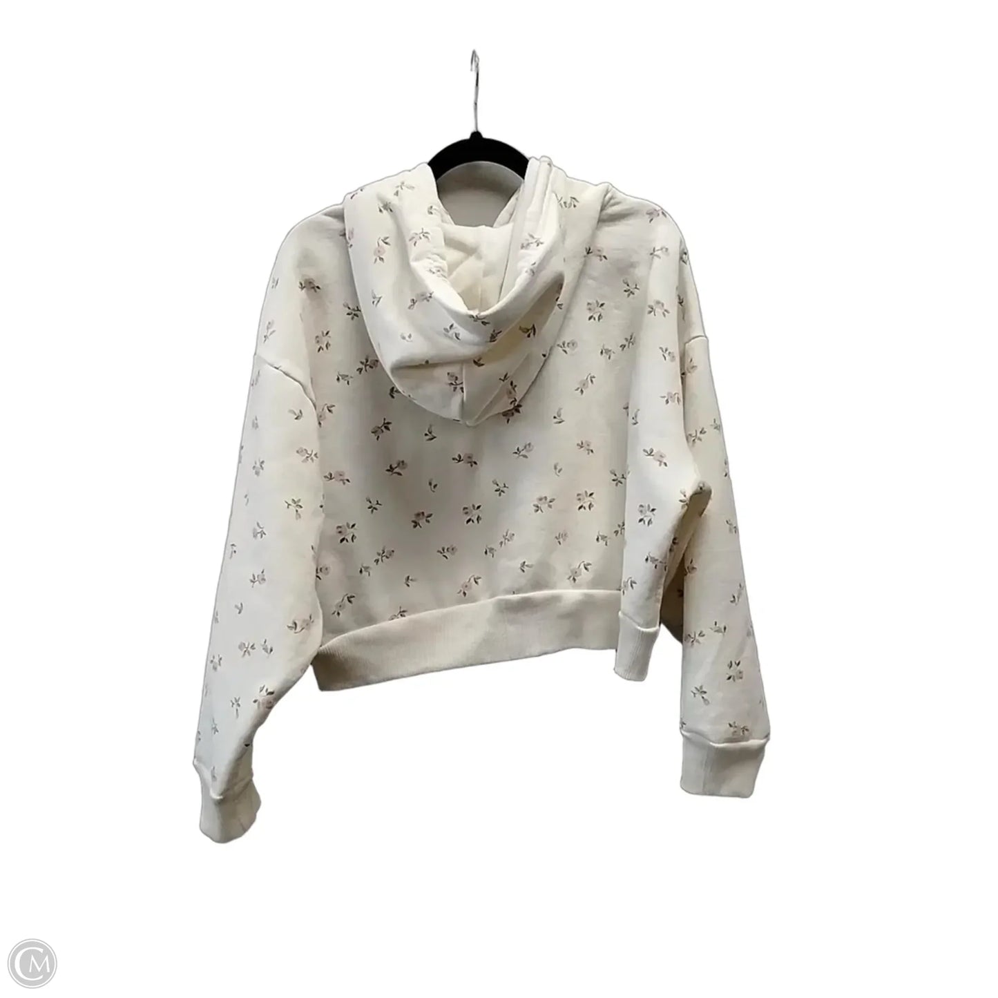 Sweatshirt Hoodie By Cme In Floral Print, Size: L