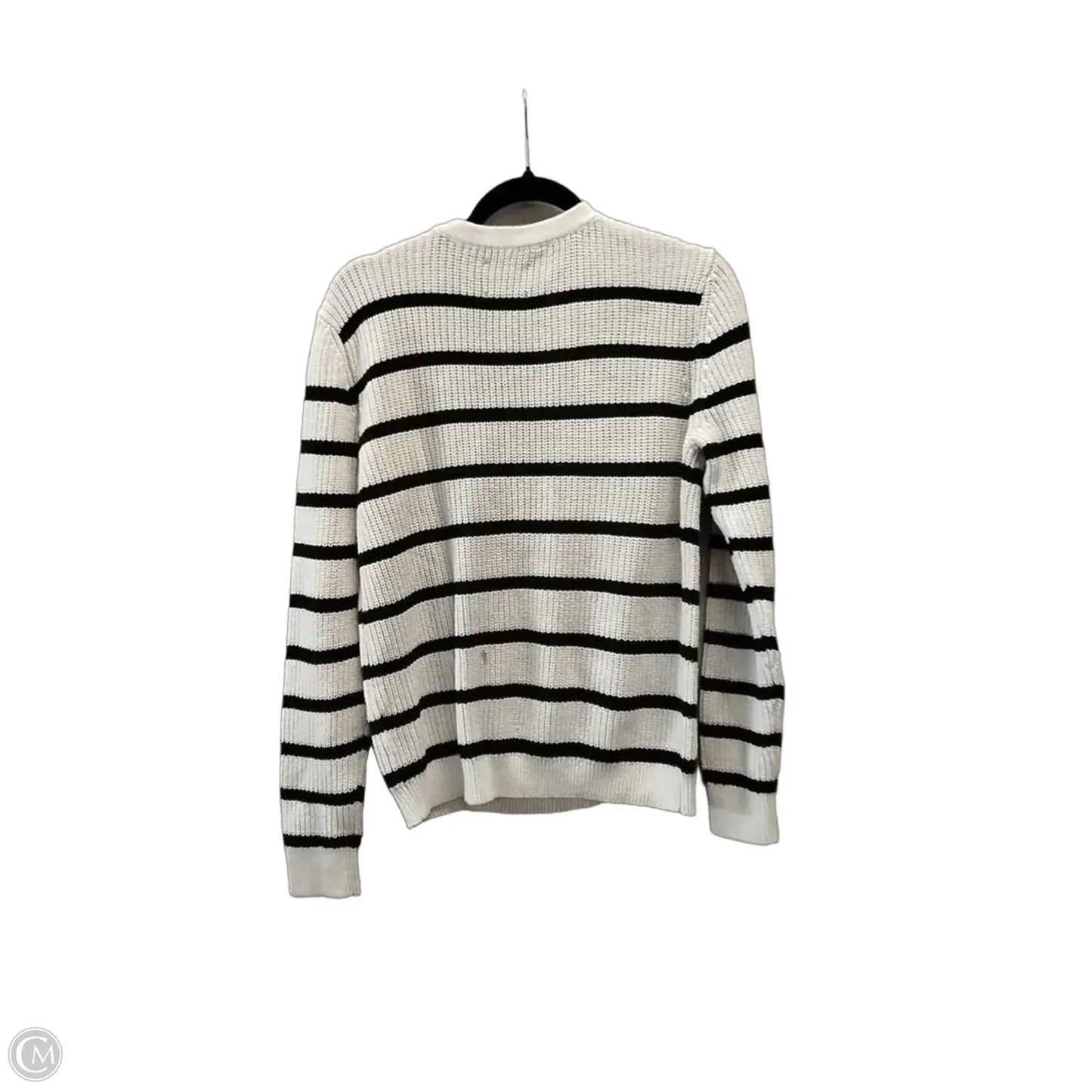 Sweater By Abercrombie And Fitch In Striped Pattern, Size: L