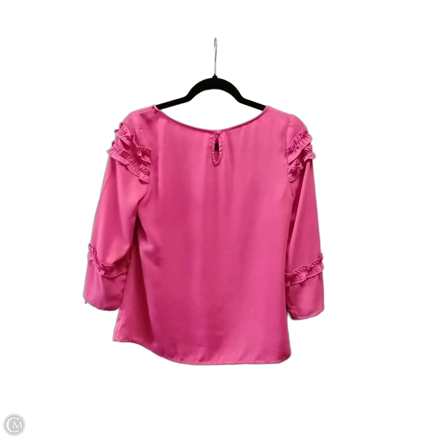 Blouse Long Sleeve By Talbots In Pink, Size: Sp
