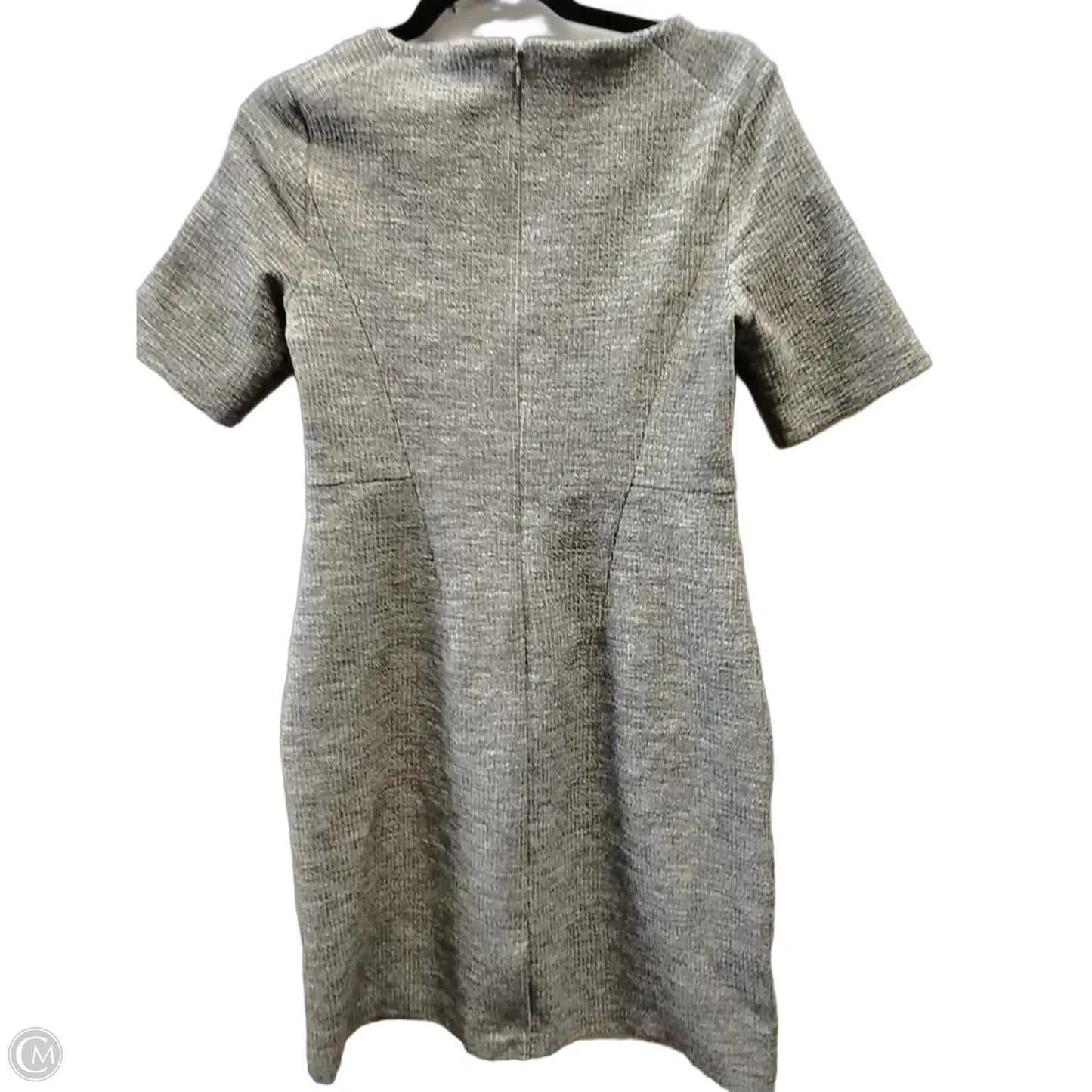 Dress Casual Midi By Lands End In Grey, Size: 6p